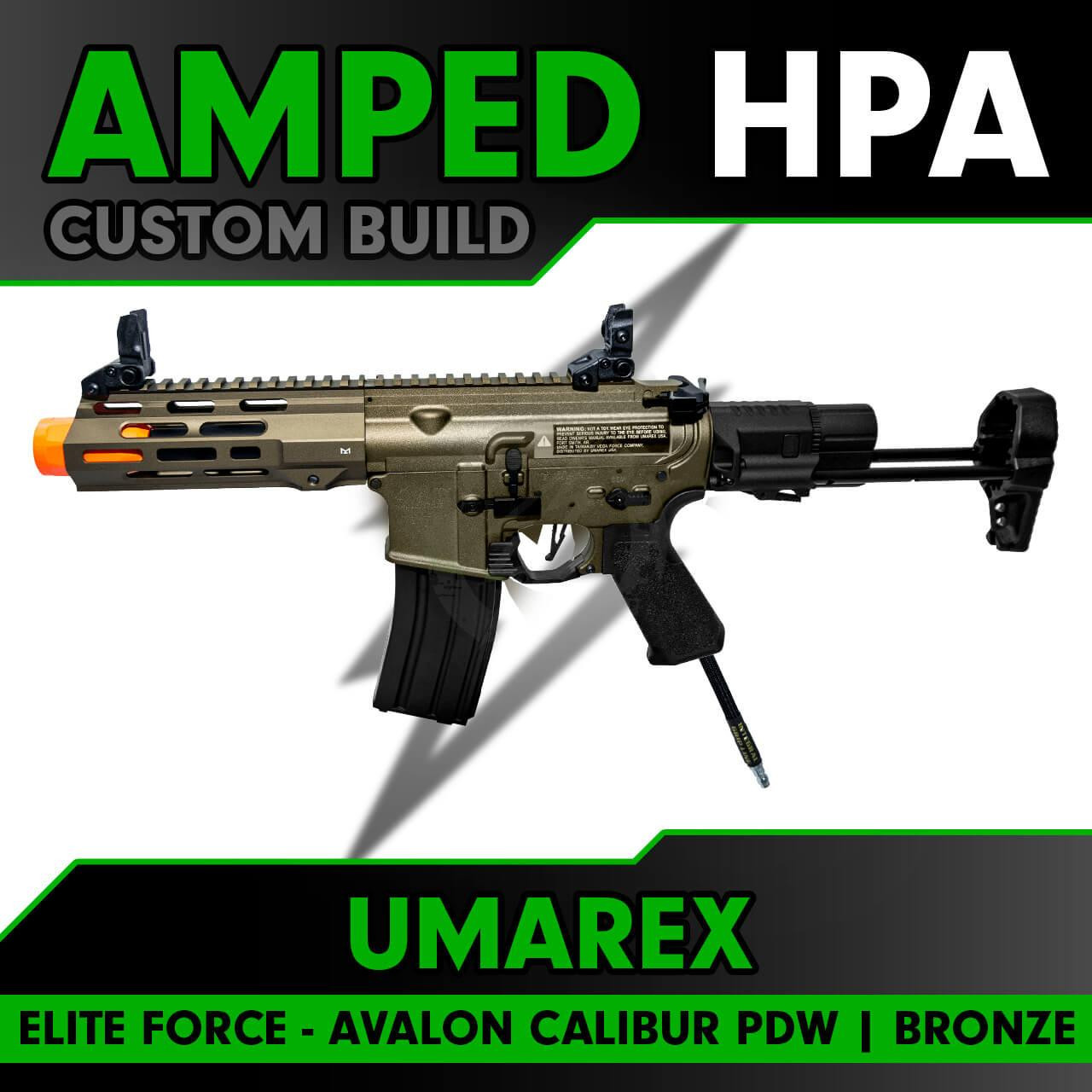 Amped Custom HPA Elite Force Avalon Calibur II PDW