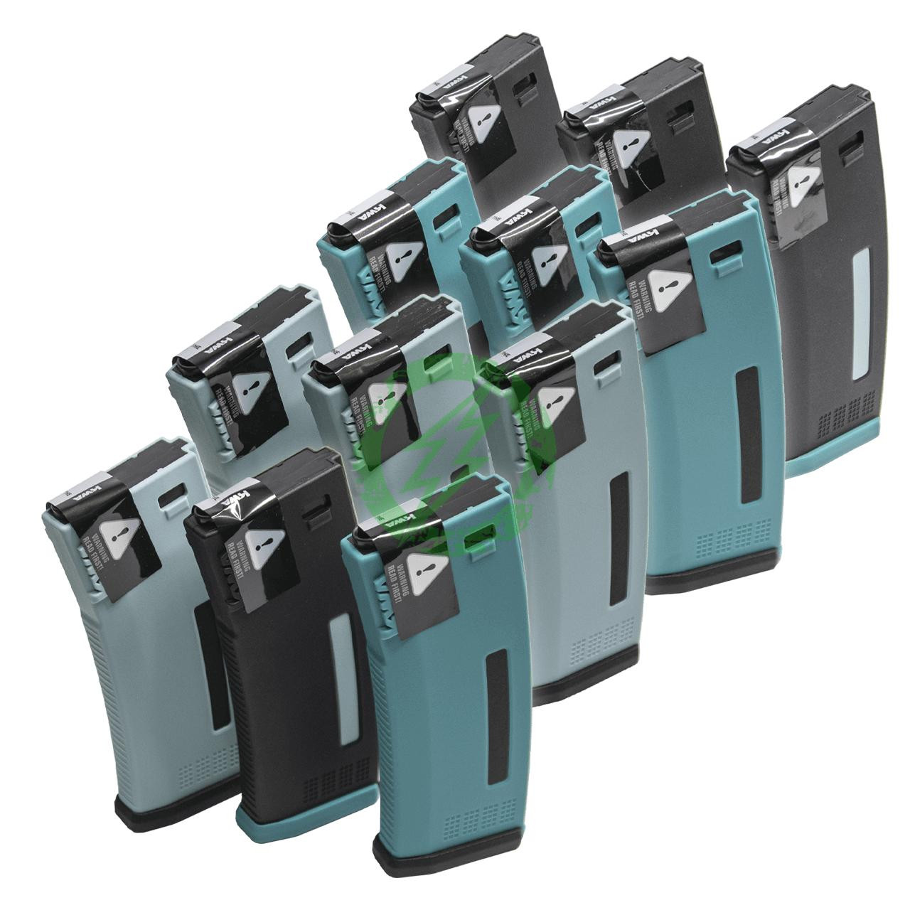 KWA MS120 Adjustable AEG MidCap Magazines 3 Pack