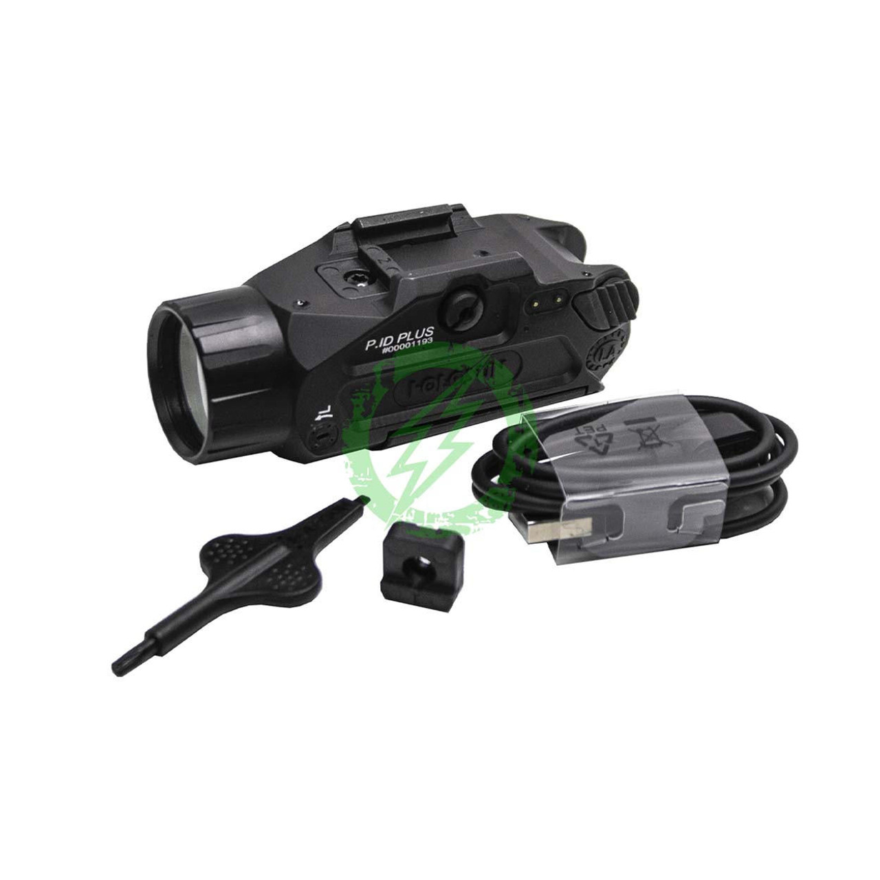 HOLOSUN Holosun P.ID Plus Pistol Light 1000 / 500 Lumens | Green Laser 