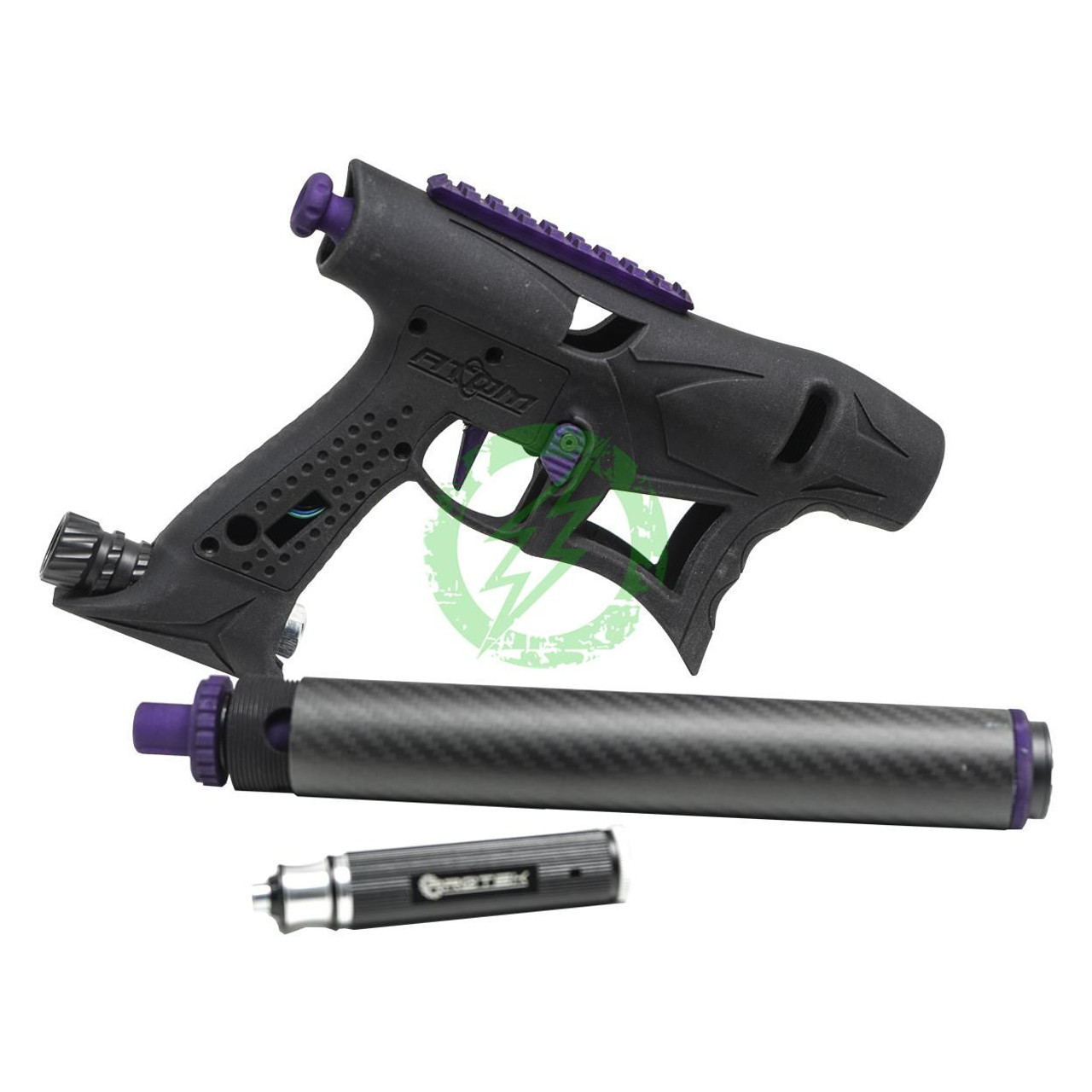 ProTek ProteK ATOM Speedsoft Marker Matte Carbon Fiber | Long Barrel 