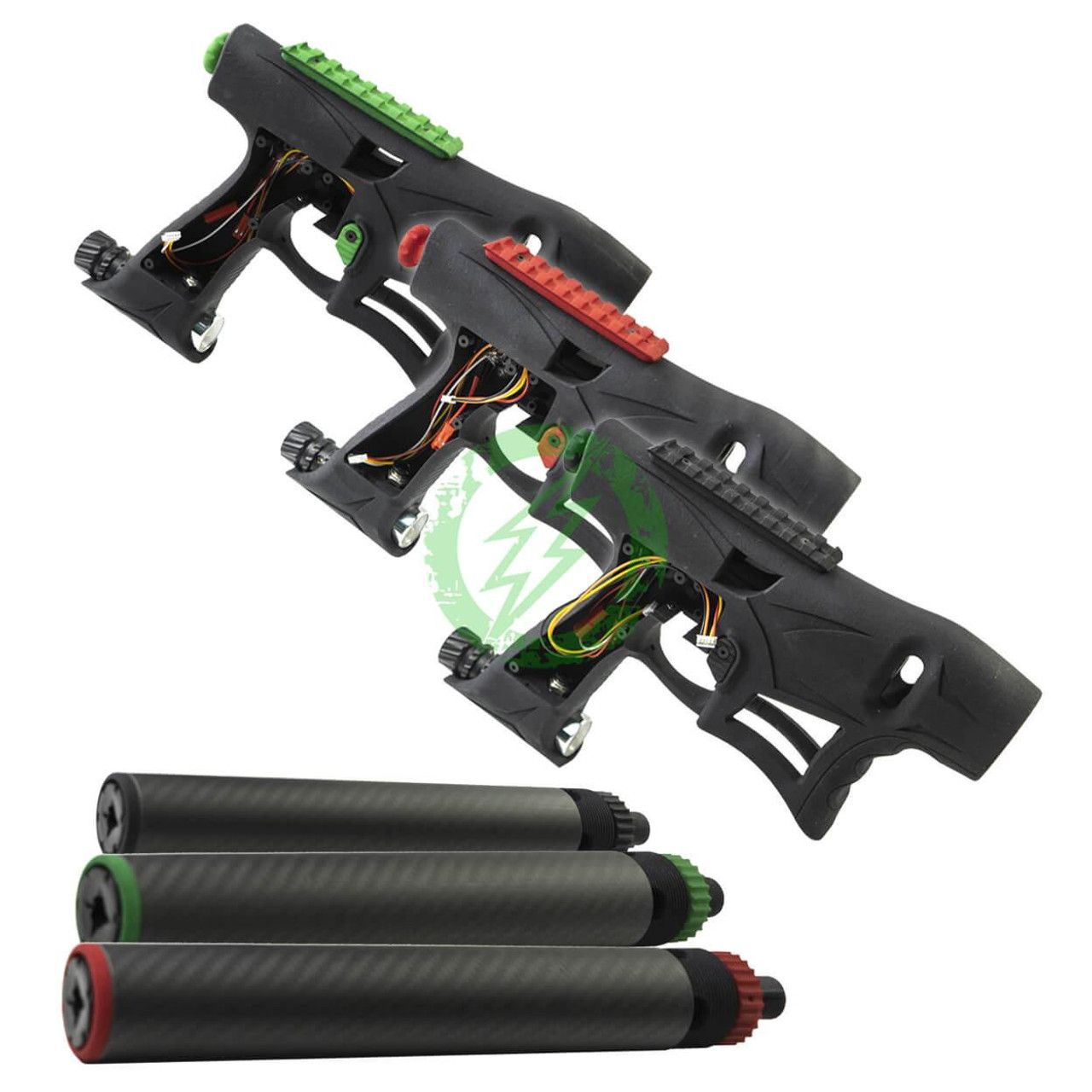 ProTek ProteK ATOM Speedsoft Marker Matte Carbon Fiber | Long Barrel 