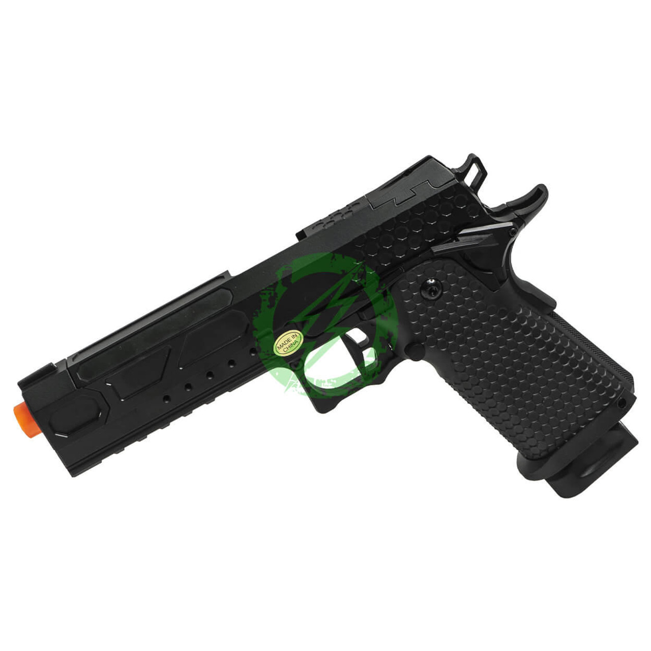 Novritsch NOVRITSCH SSP2 Airsoft Pistol | Black / Green Gas 