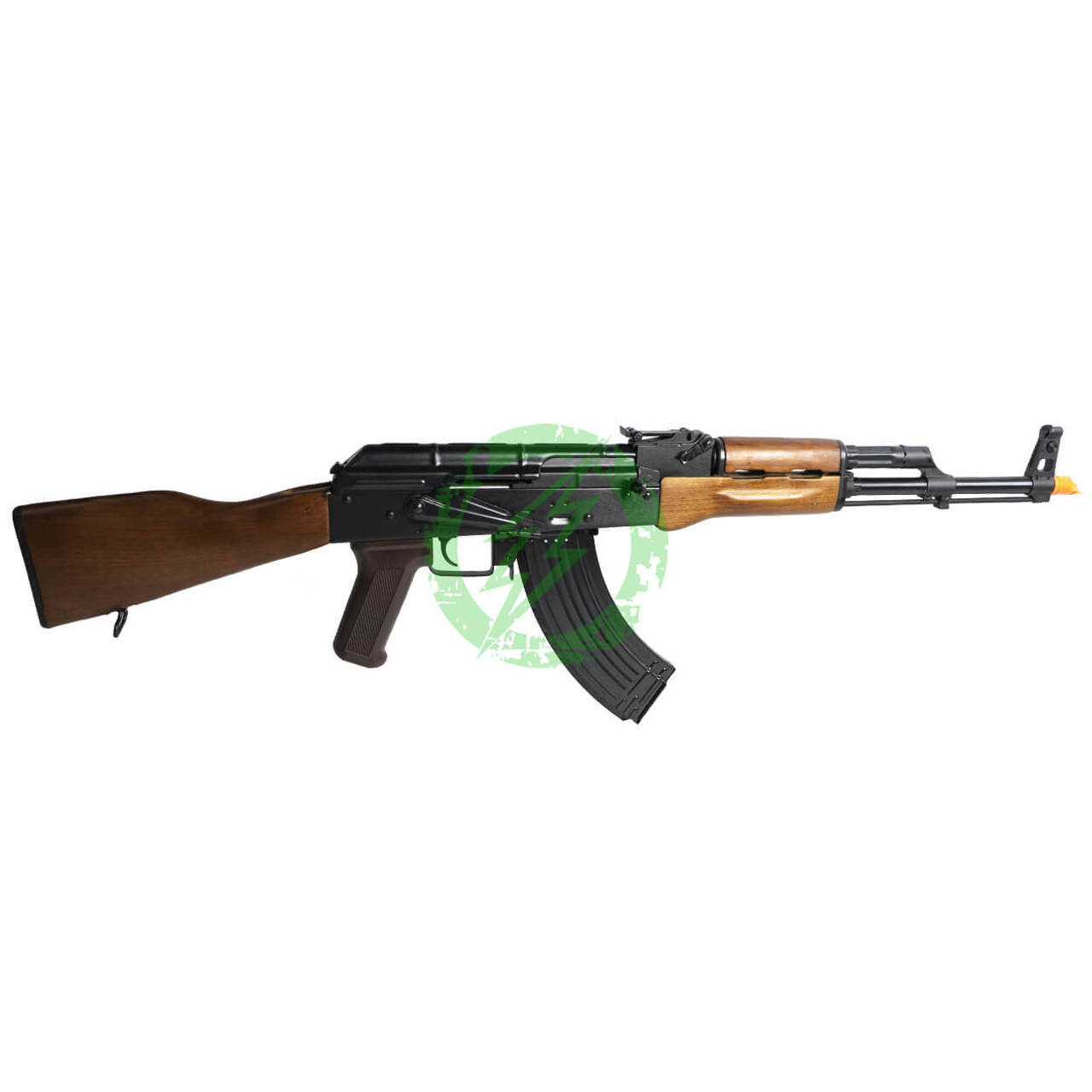  E&L Airsoft  New Essential Version AKM Steel Body with Wood Furniture AEG Rifle 