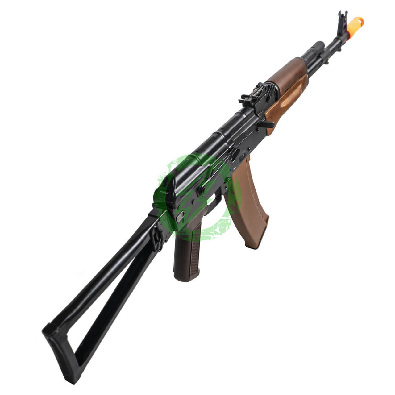  E&L Airsoft New Essential Version AKS74N AEG Rifle Full Length / Steel Body Folding Steel Stock 