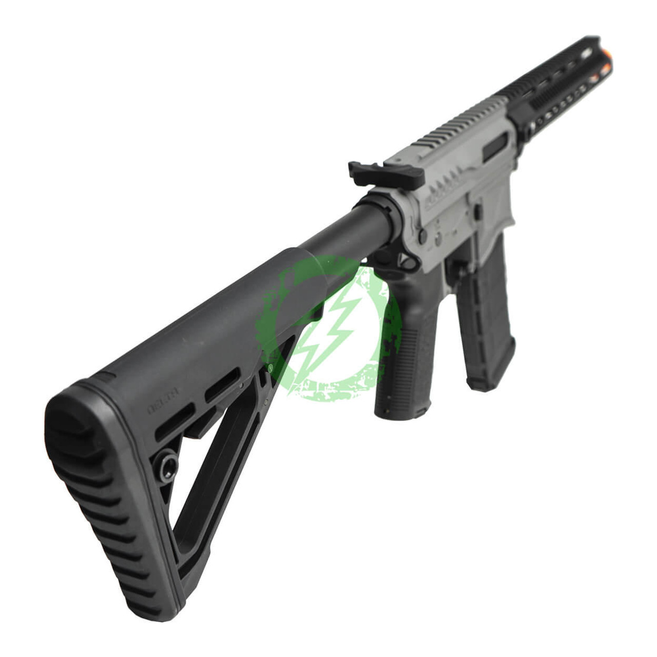  Zion Arms R15 Mod 0 Long Rail Airsoft Rifle with Delta Stock 