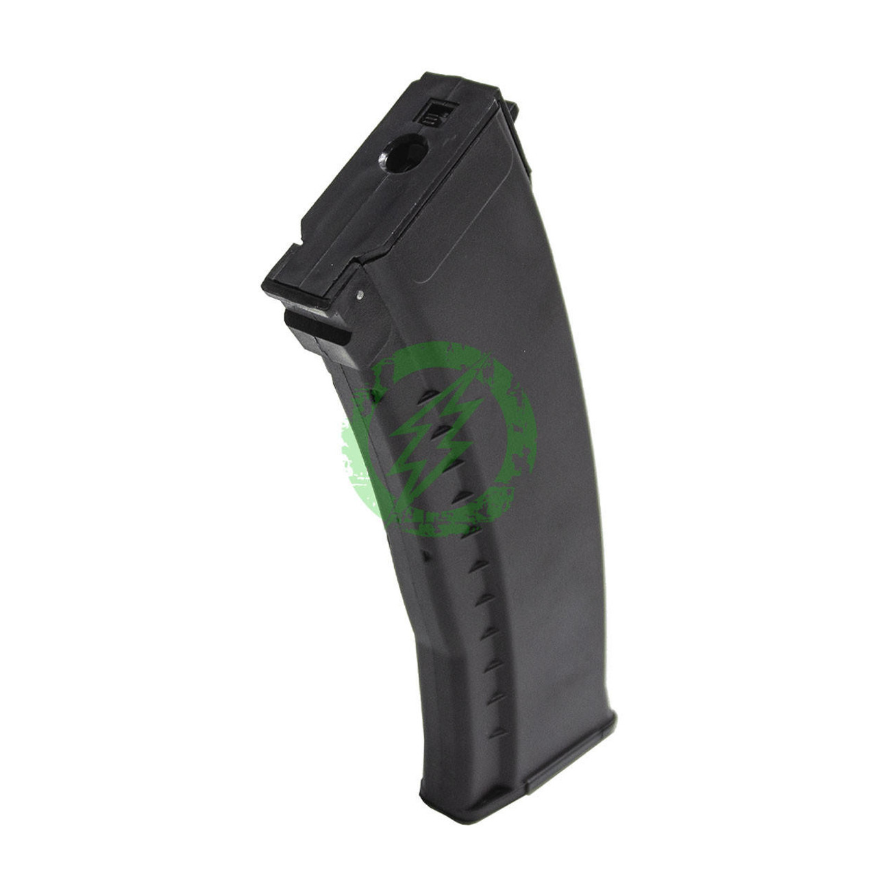  E&L AK47 Style Magazine for AK Series Airsoft AEG Rifle | 120rd / Black Plum 