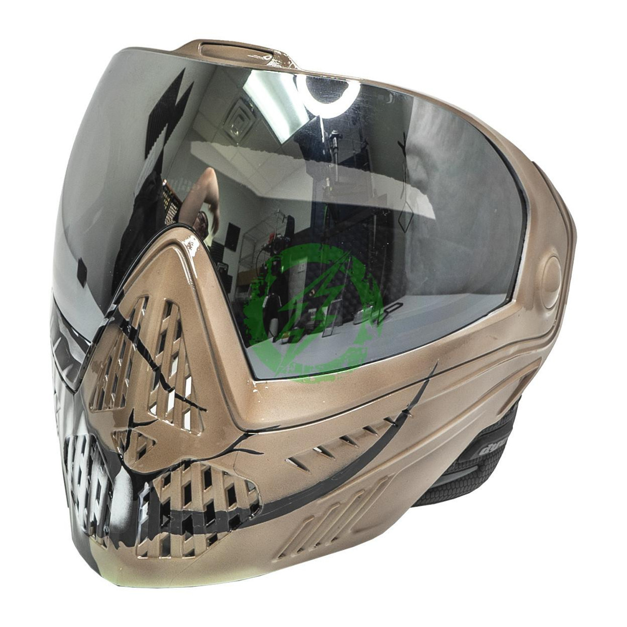 Rogue Customs Dye i5 2.0 Thermal Mask 'Two Face' Tan to Green