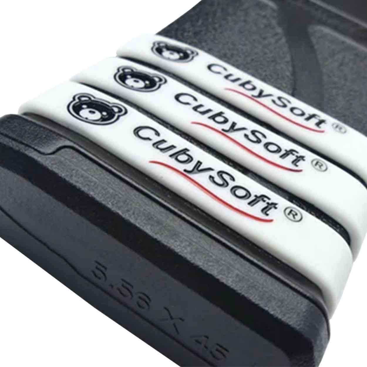  CubySoft AR / M4 Magazine Base Band | Black & White 