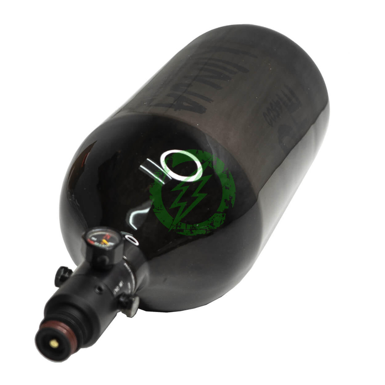 Ninja Paintball Ninja Carbon Fiber System Translucent Black | HPA Tanks 