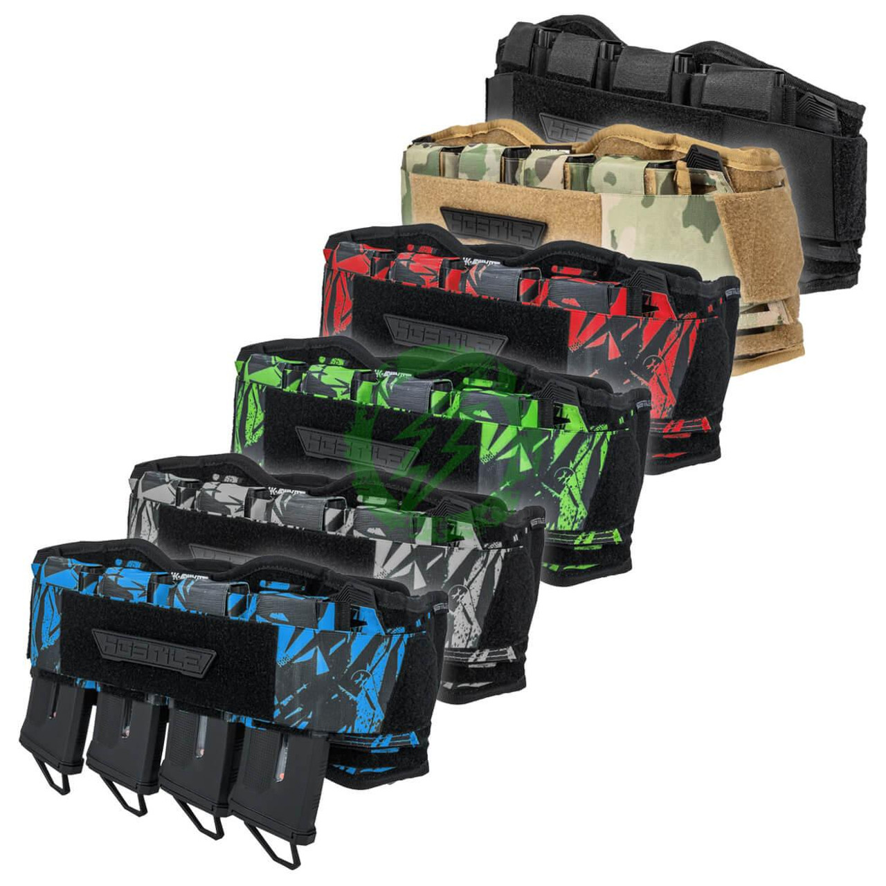  HK Army Hostile Airsoft Division Synapse Flex Belt Black 