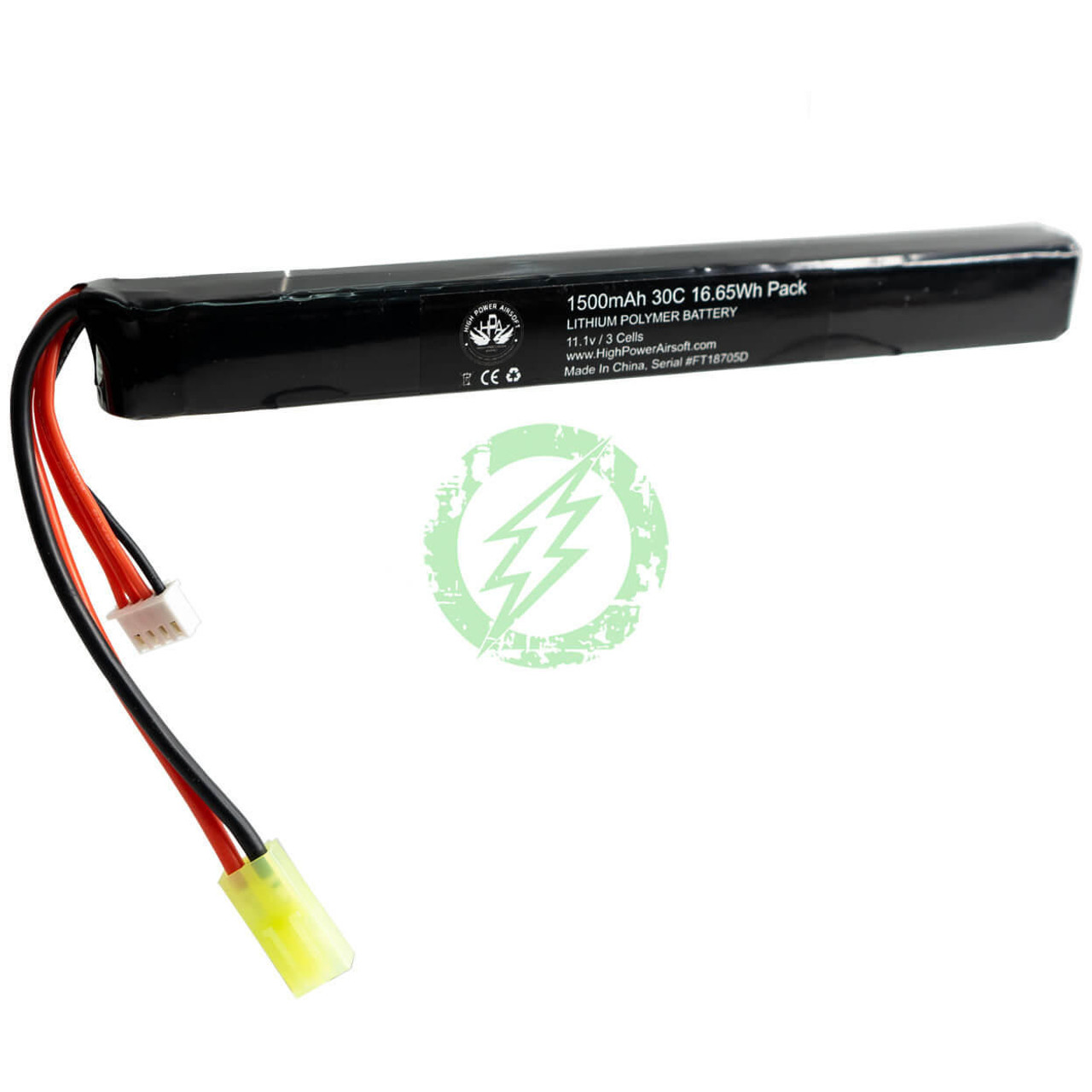  High Power Airsoft HPA LIPO Battery Tamiya 