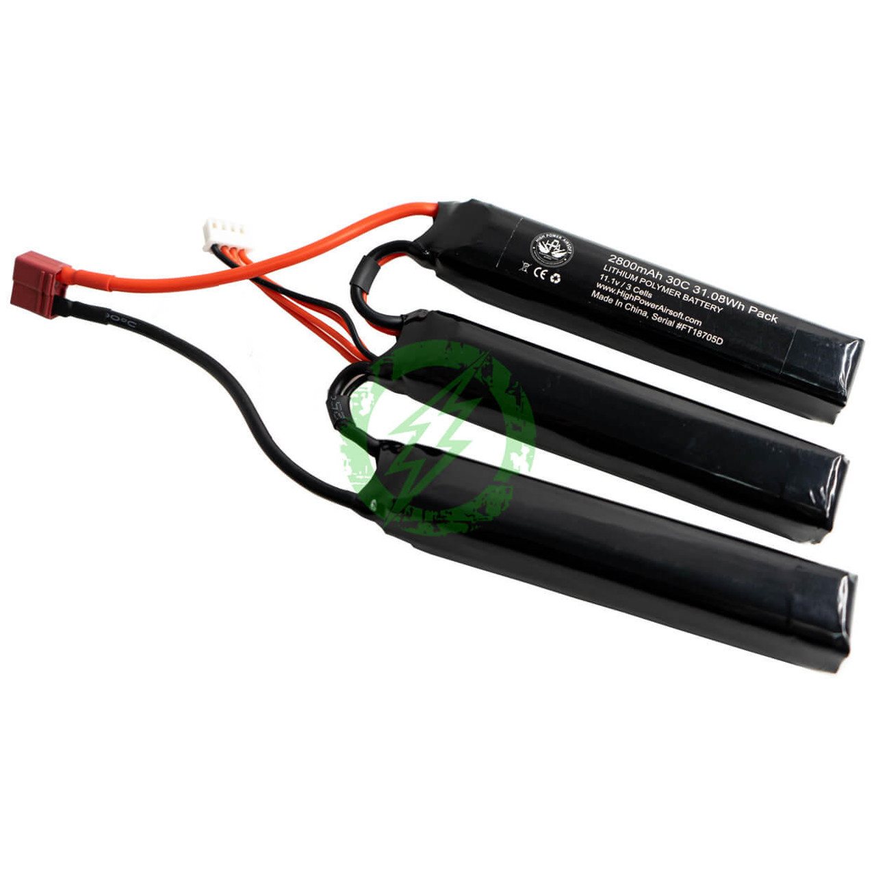  High Power Airsoft HPA LIPO Battery Deans 