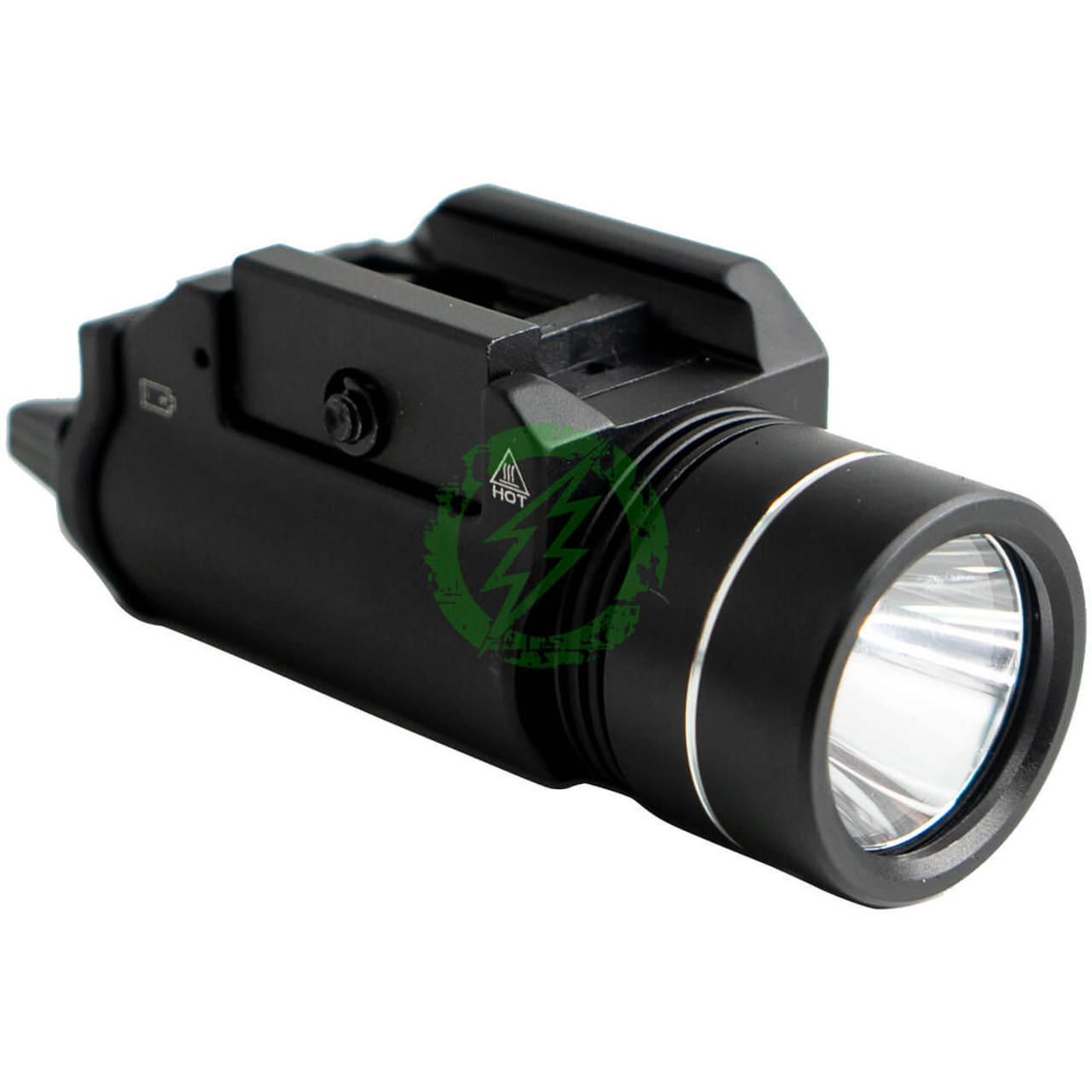  High Power Airsoft HPA HG-2 Tactical Pistol Light Black Constant On & Strobe 1000 Lumens 