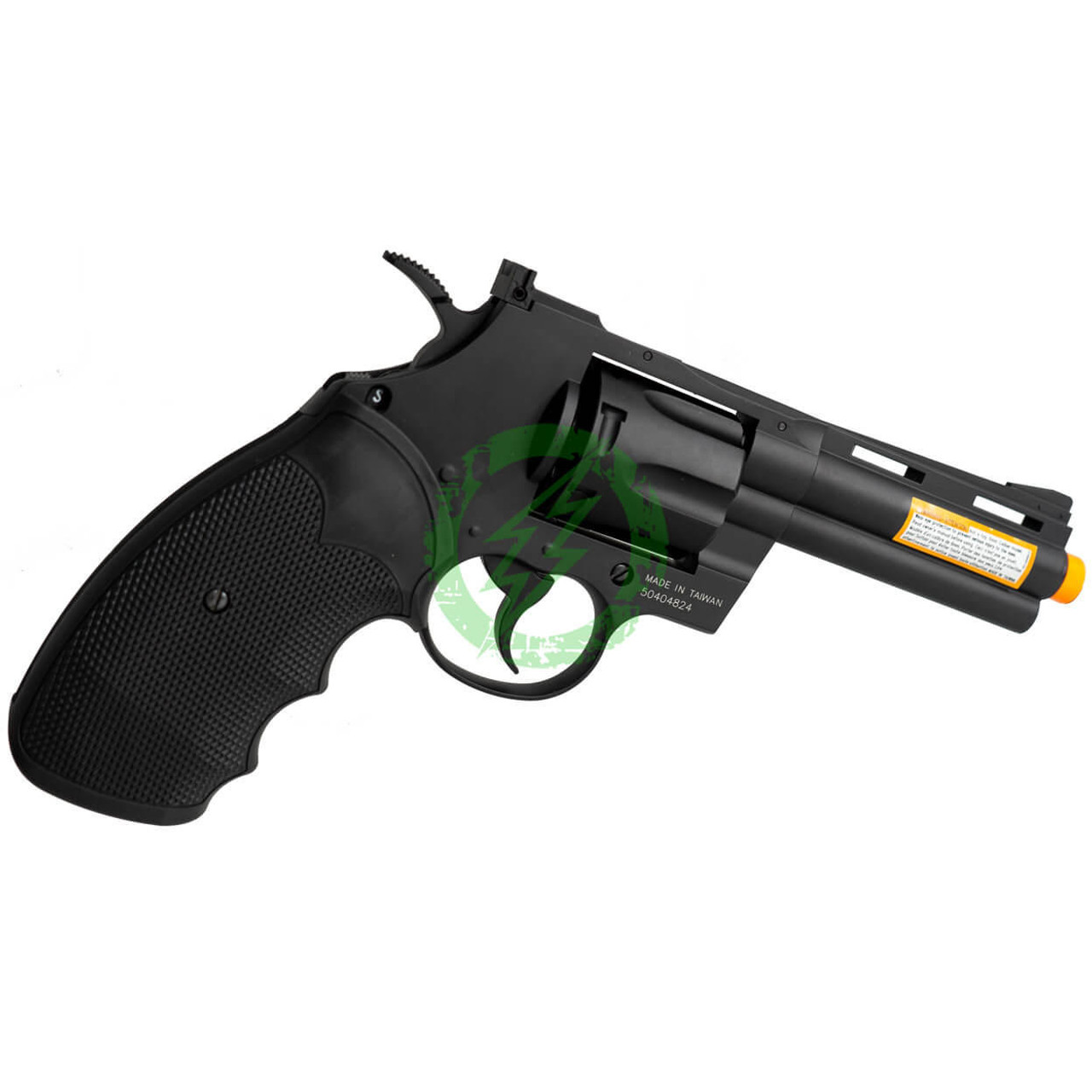  Cybergun Colt Python Full Metal .357 Magnum High Power Airsoft CO2 Revolver 