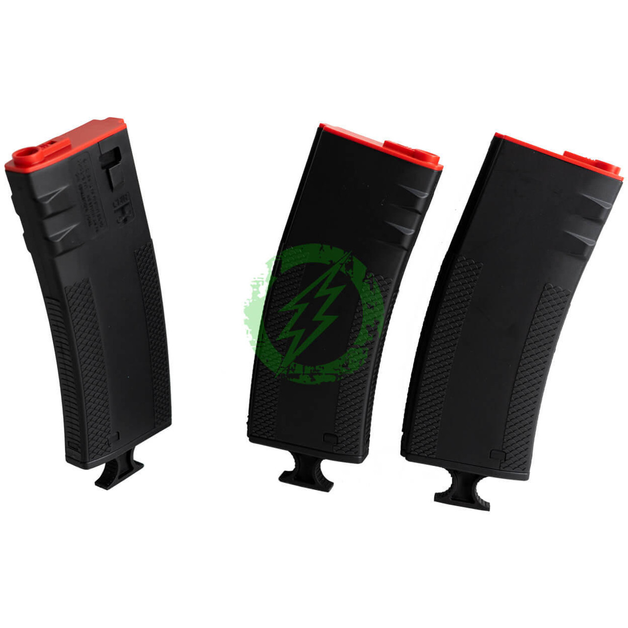  EMG Troy Industries 250rd Mid-Cap Battlemag T-Grip Magazine Assist for M4 Series Airsoft| 3 Pack 