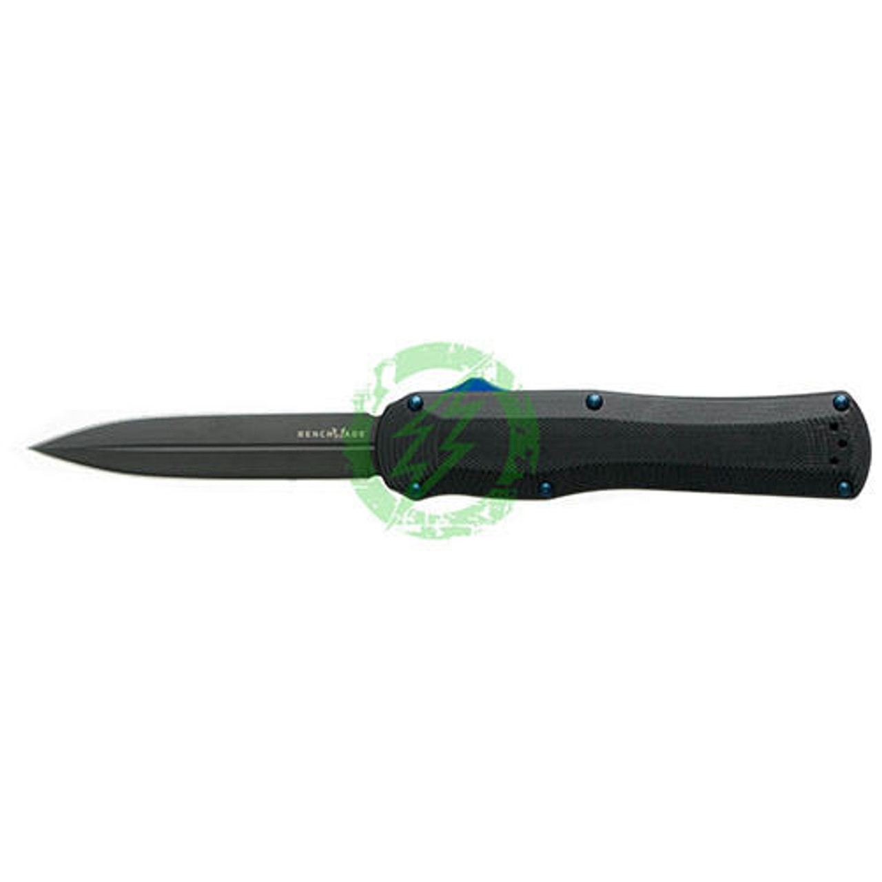  Benchmade Autocrat Double-Edge Dagger with Fuller Peel Ply G10 6061-T6 Aluminum Frame Handle 