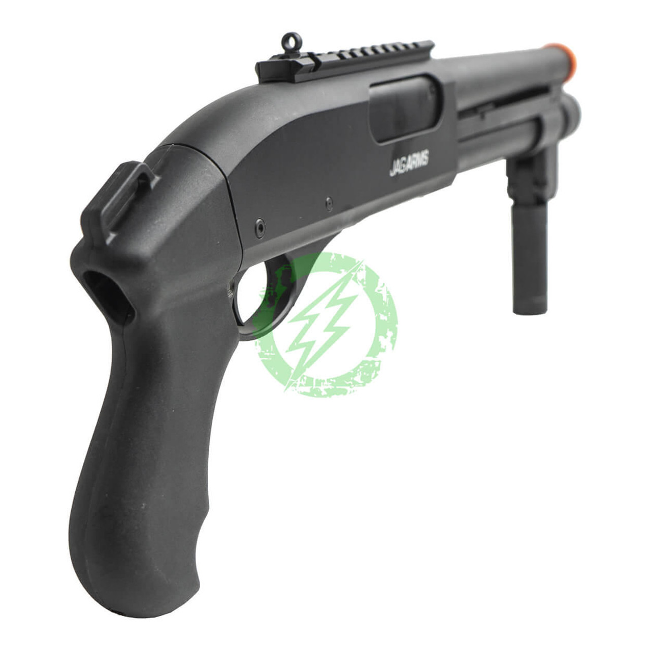 Jag Arms JAG Arms Scattergun Super CQB Gas Shotgun Airsoft Gun | Black 