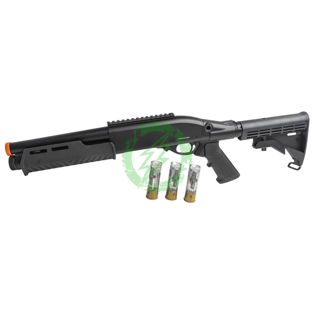 Jag Arms JAG Arms Scattergun Reaper TS Series Gas Shotgun Airsoft Gun | Black 