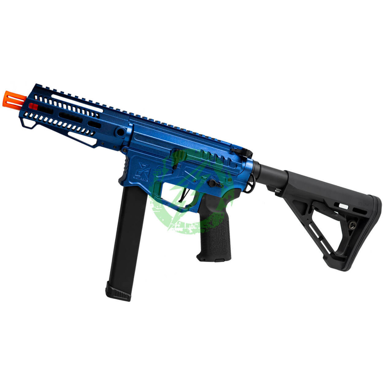  Zion Arms R&D Precision Licensed PW9 Mod 1 Airsoft Rifle with Delta Stock 