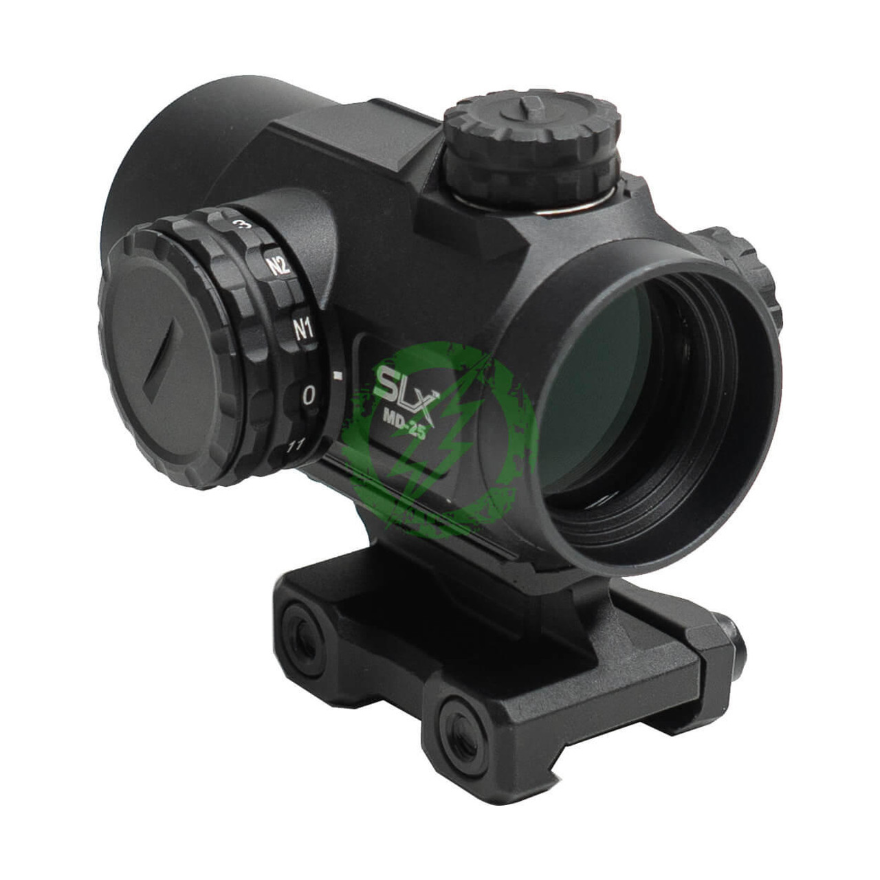  Primary Arms SLx MD-25 Rotary Knob 25mm Microdot Gen II with AutoLive 2 MOA Red Dot Reticle 