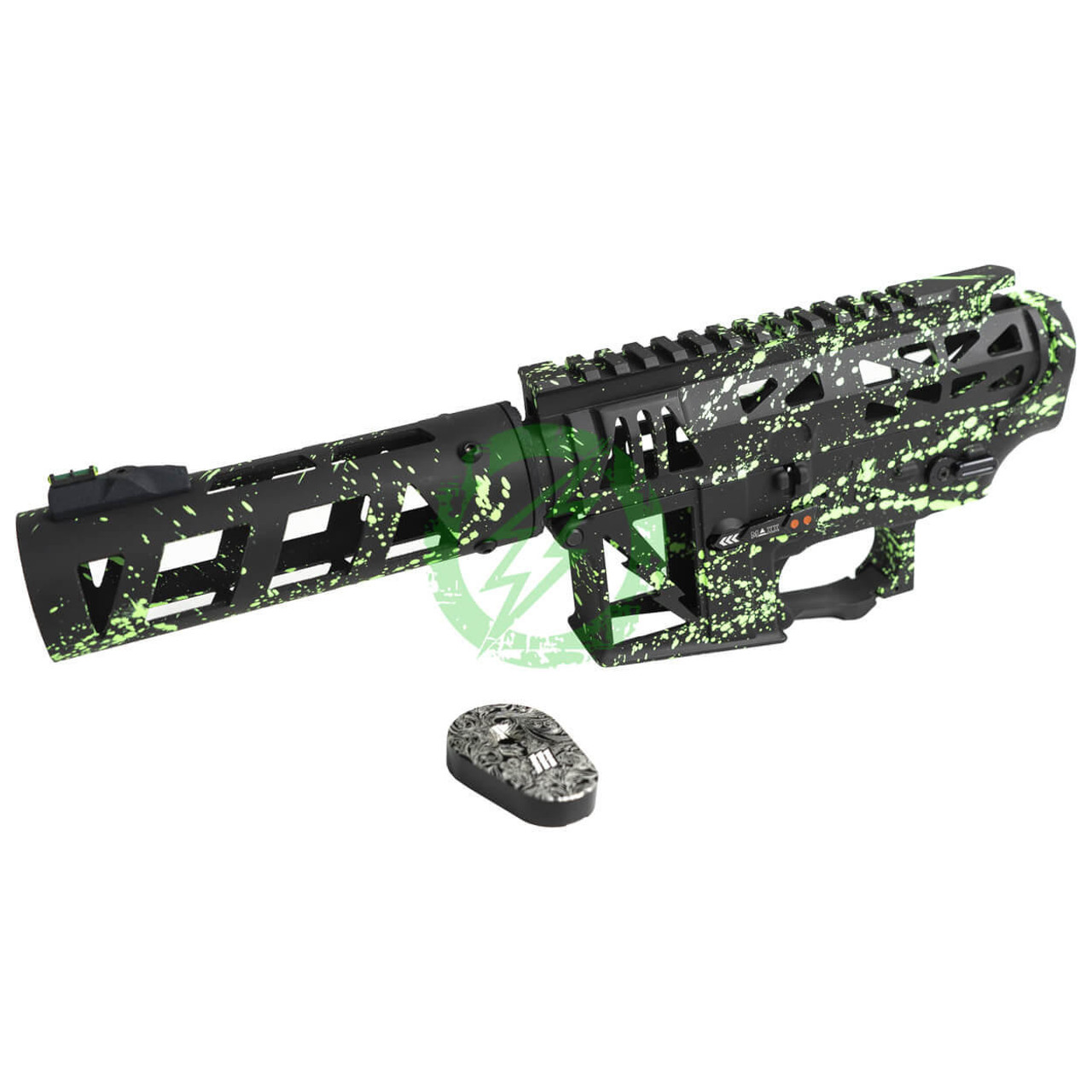  Monk Customs MONK X Amped Airsoft Body & 6" Handguard Set for AEG M4 