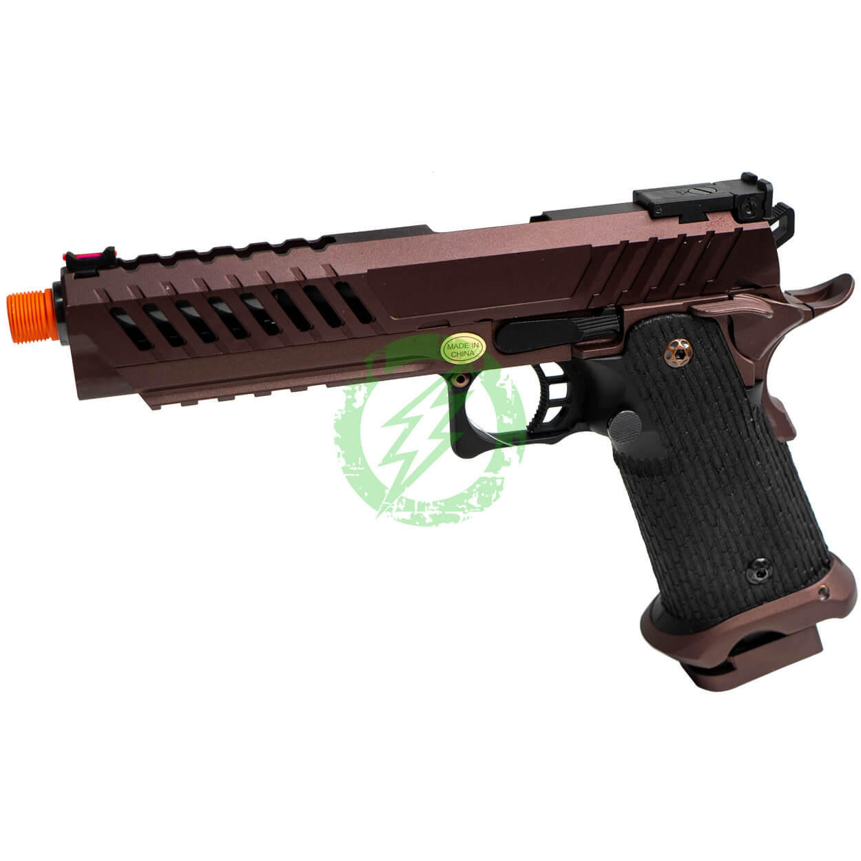 トイガン airsoft Lancer Tactical KnightShade Hi-Capa Bronze