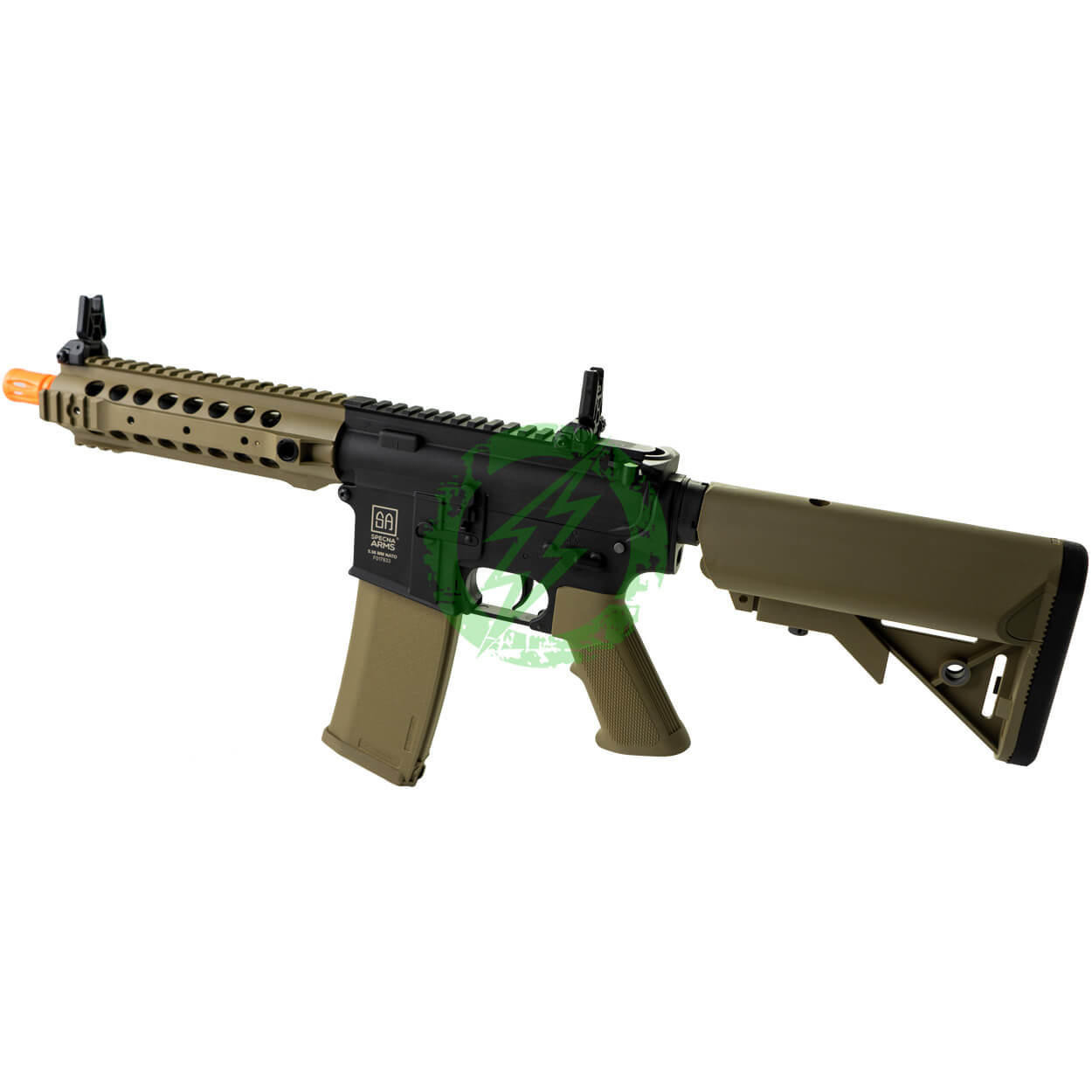  Specna Arms SA-F01 FLEX Series URX M4 SBR AEG | Half-Tan 