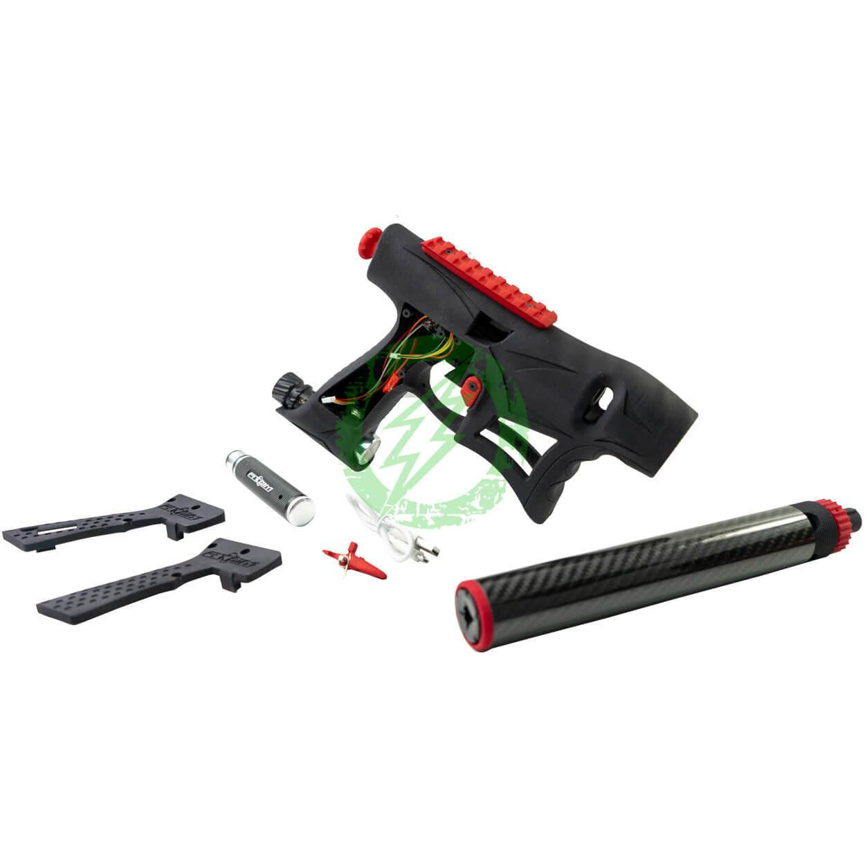 ProTek Protek ATOM Speedsoft Marker GEN3 Gloss Carbon Fiber | Long Barrel 