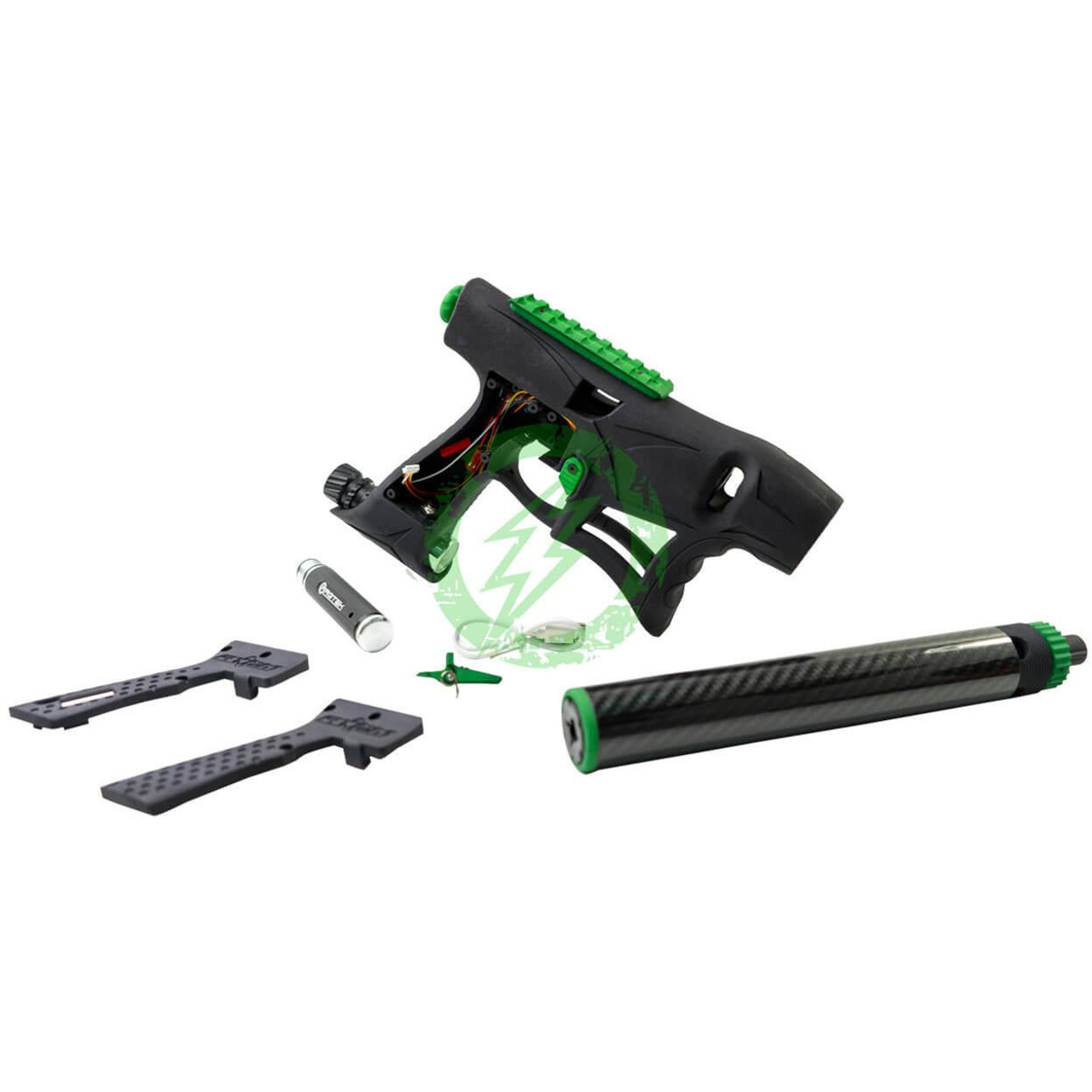 ProTek Protek ATOM Speedsoft Marker GEN3 Gloss Carbon Fiber | Long Barrel 