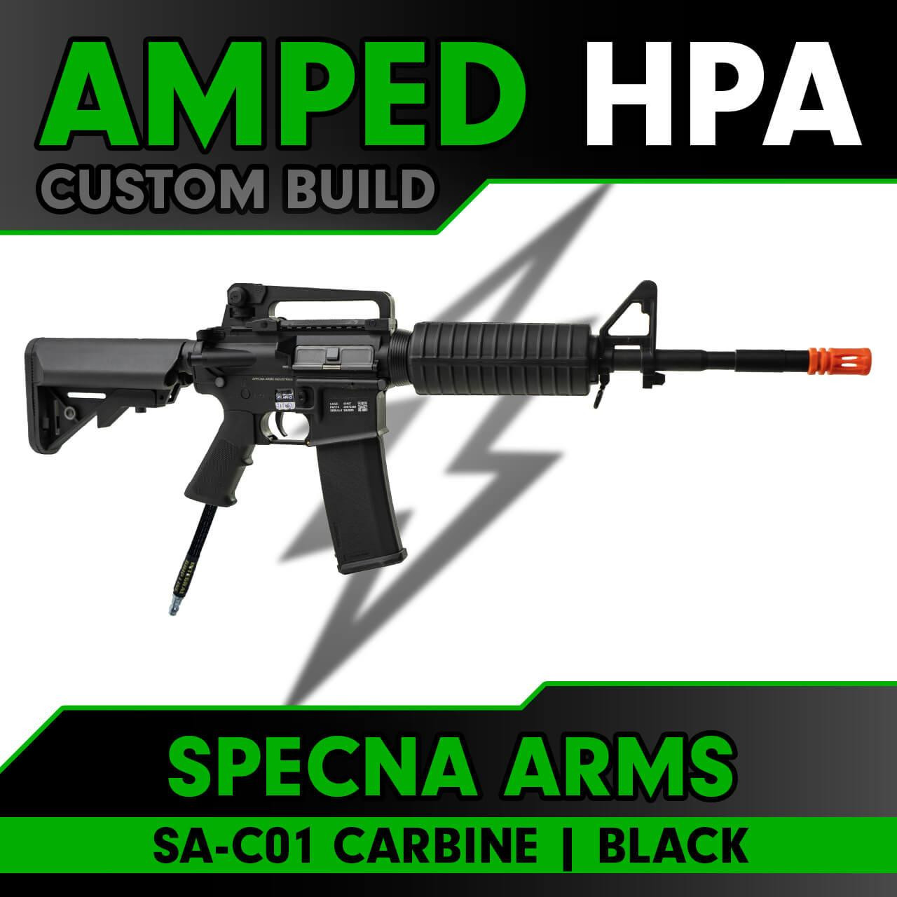 Amped Builds Amped Custom HPA Specna Arms SA-C01 CORE Series M4 Carbine Airsoft Rifle 
