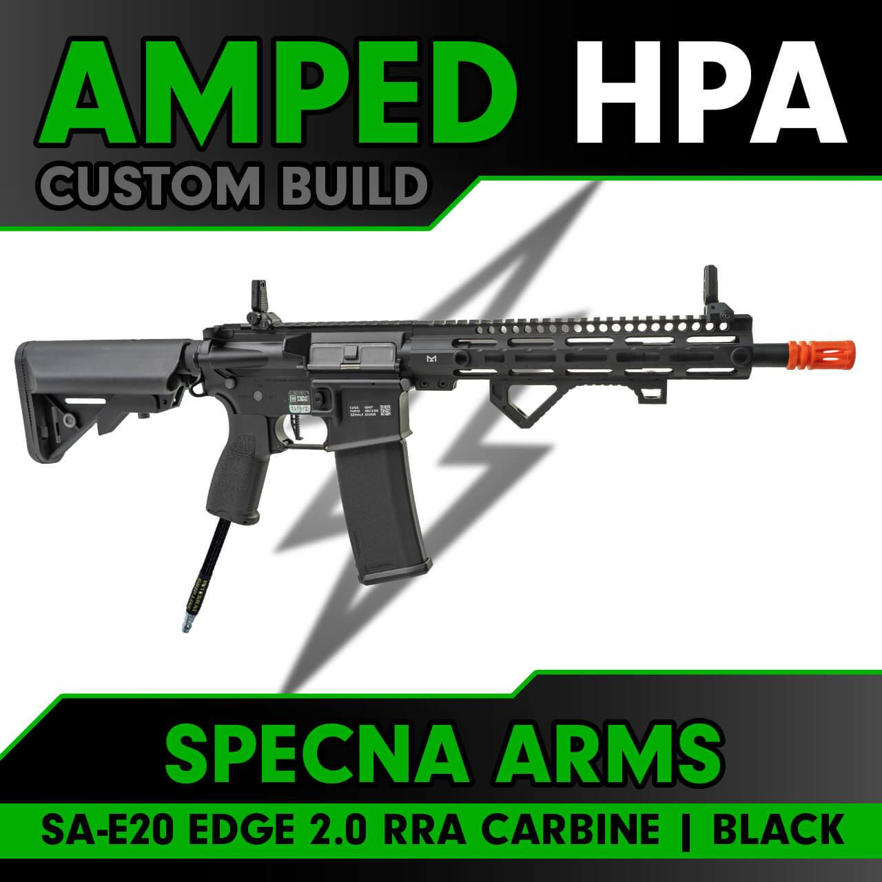 Amped Builds Amped Custom HPA Specna Arms SA-E20 EDGE 2.0 RRA M4 Carbine Slim M-LOK Airsoft Rifle 