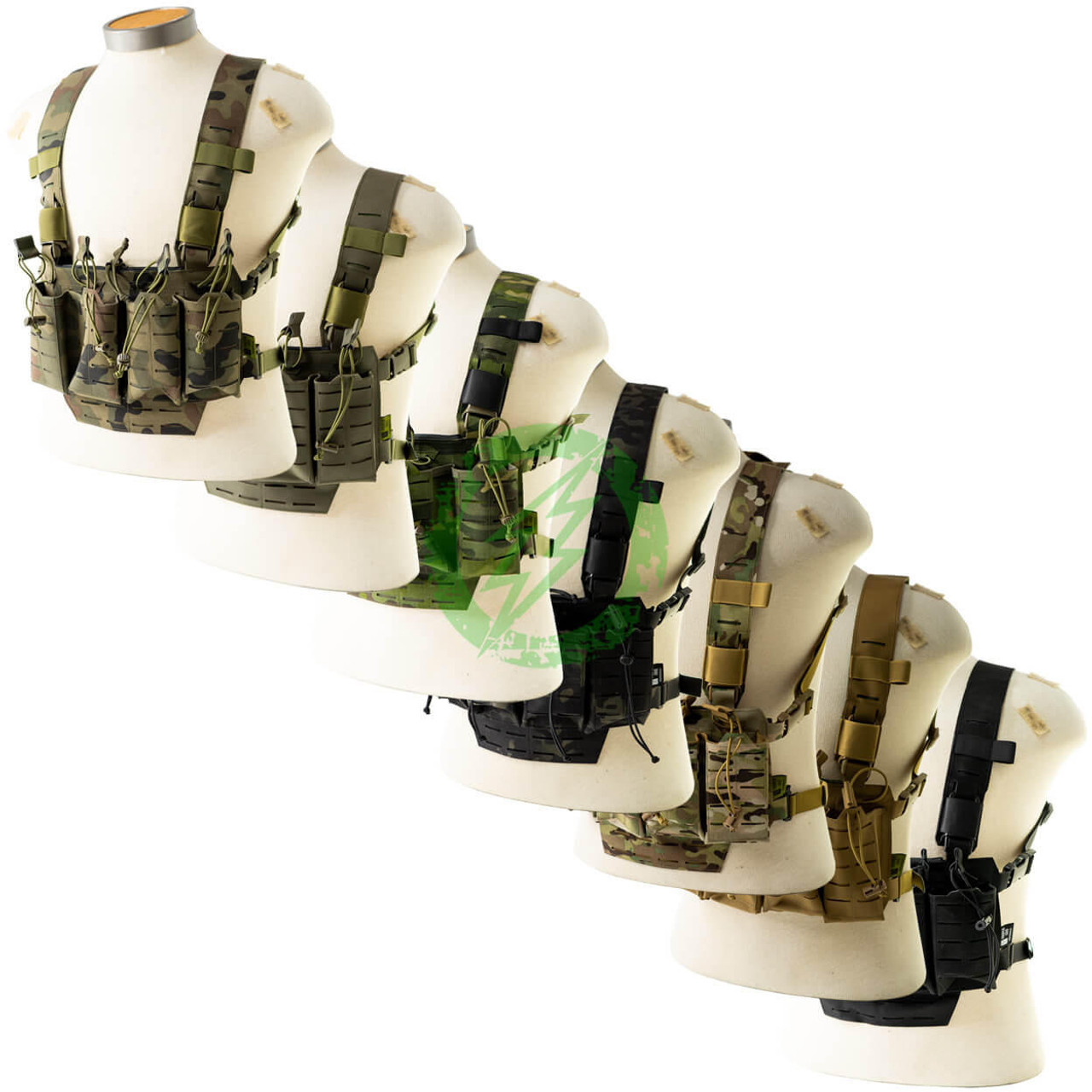  Proper Grid Tactical Chest Rig N.49 |  4x Fixed Pouches 