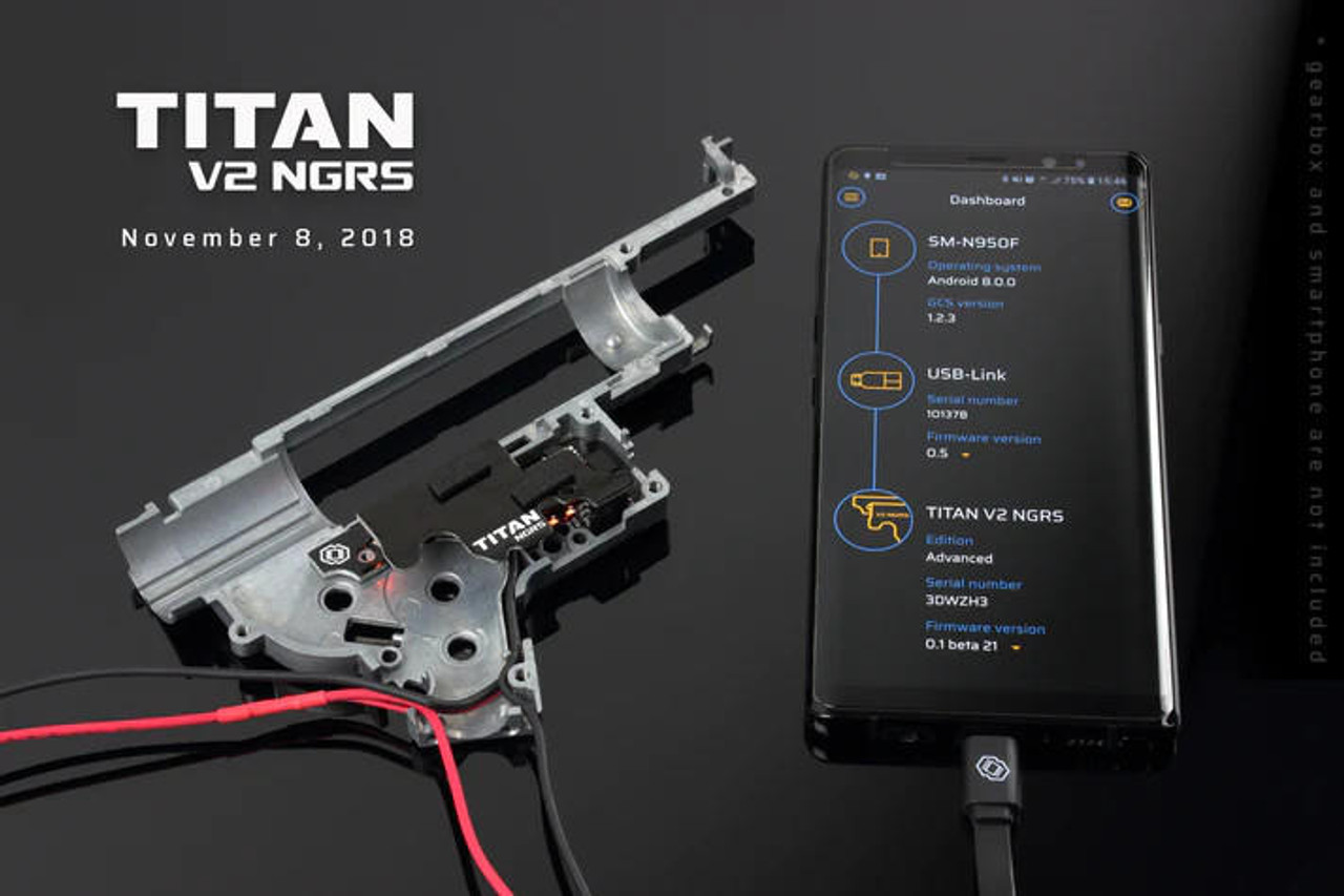 GATE TITAN V2 NGRS Basic Module | Rear Wired | AEG Mosfet