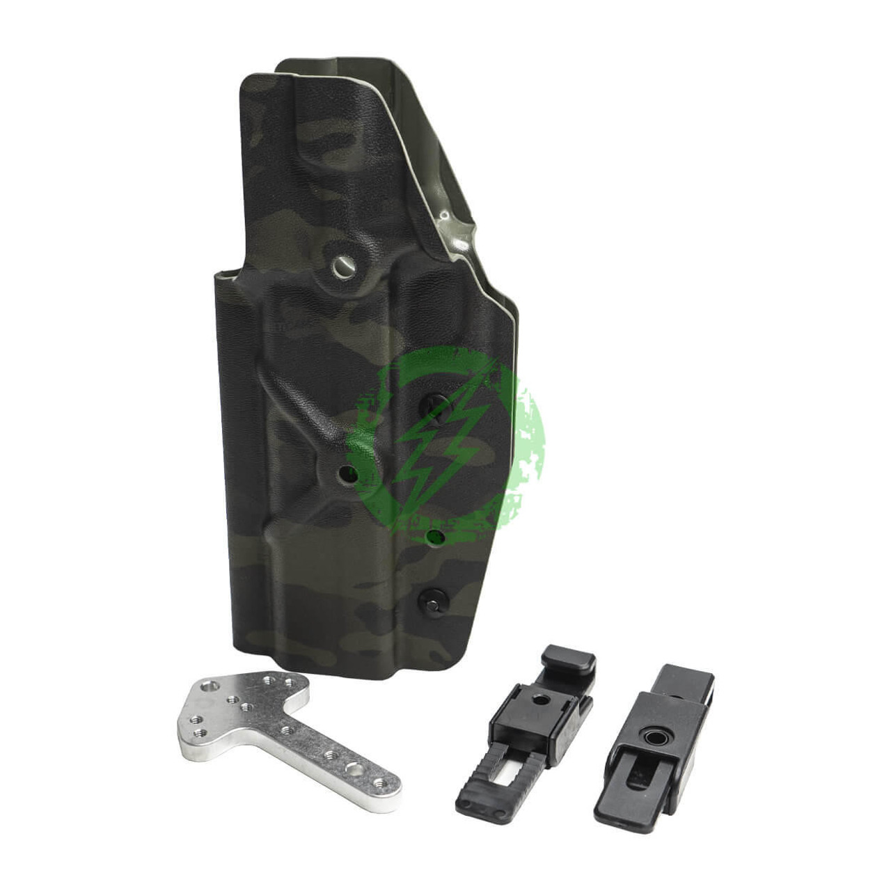  MC Kydex Alpha Series Ambidextrous Holster for Airsoft Hi-Capa WE / KJW / AW / TM Belt Mount / Molle Mount 