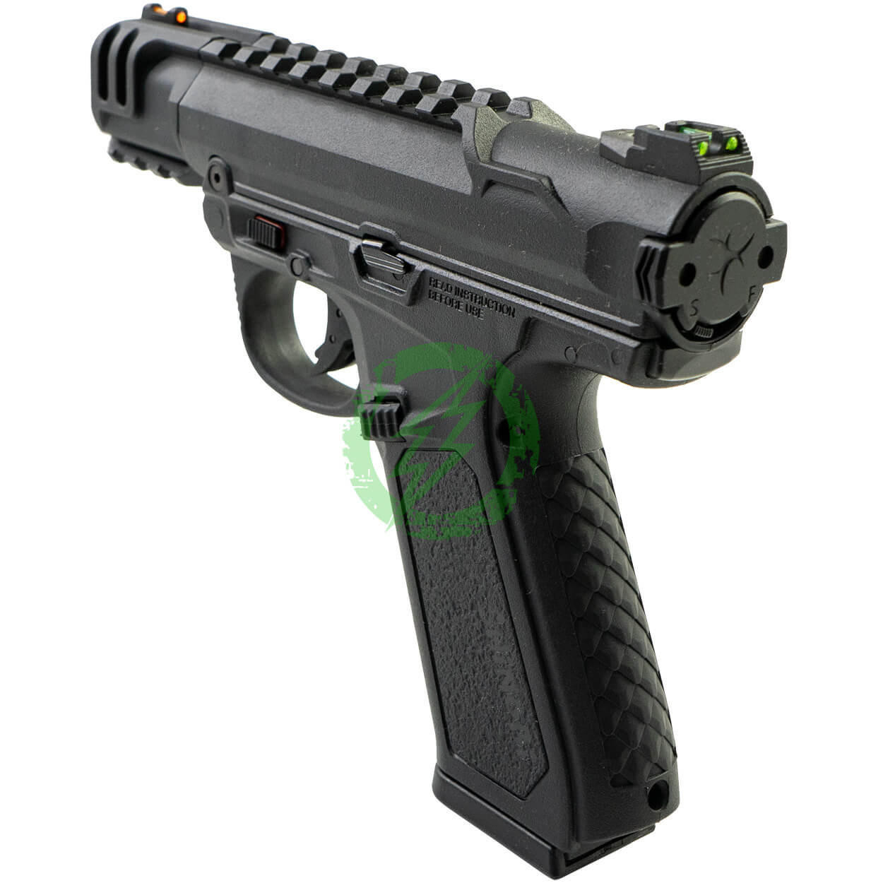Action Army AAP-01C Assassin GBB Compact Airsoft Pistol | Black