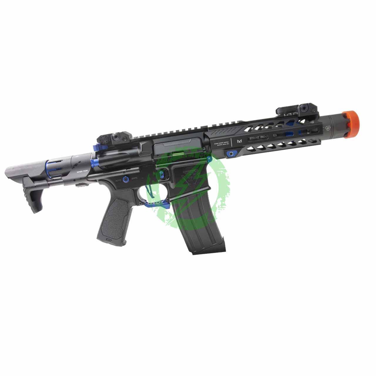  EMG Strike Industries Competition AEG G&P V2 GATE Aster Gearbox | Blue PDW 350 FPS 
