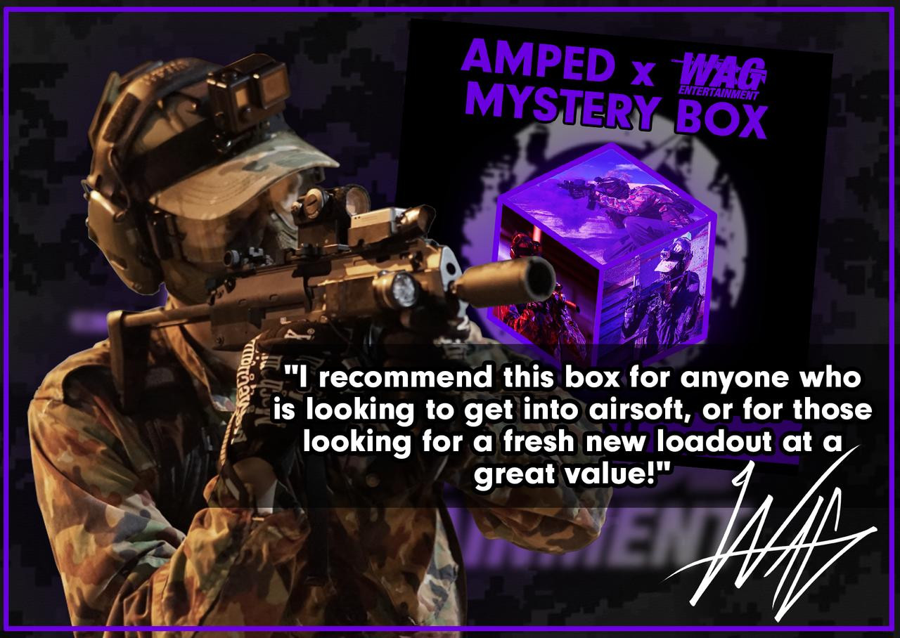 WAG x Amped Airsoft Mystery Box 2nd Edition | MILSIM x SPEED