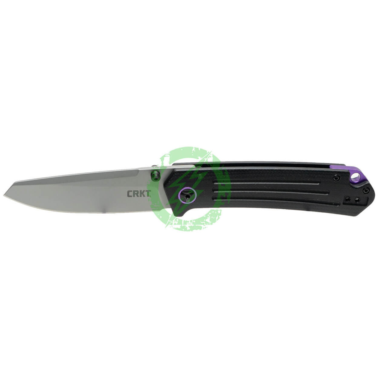 CRKT (Columbia River Knife Tool) CRKT Montosa Folding Blade Knife with Bead Blast Finish & G10 Handle 