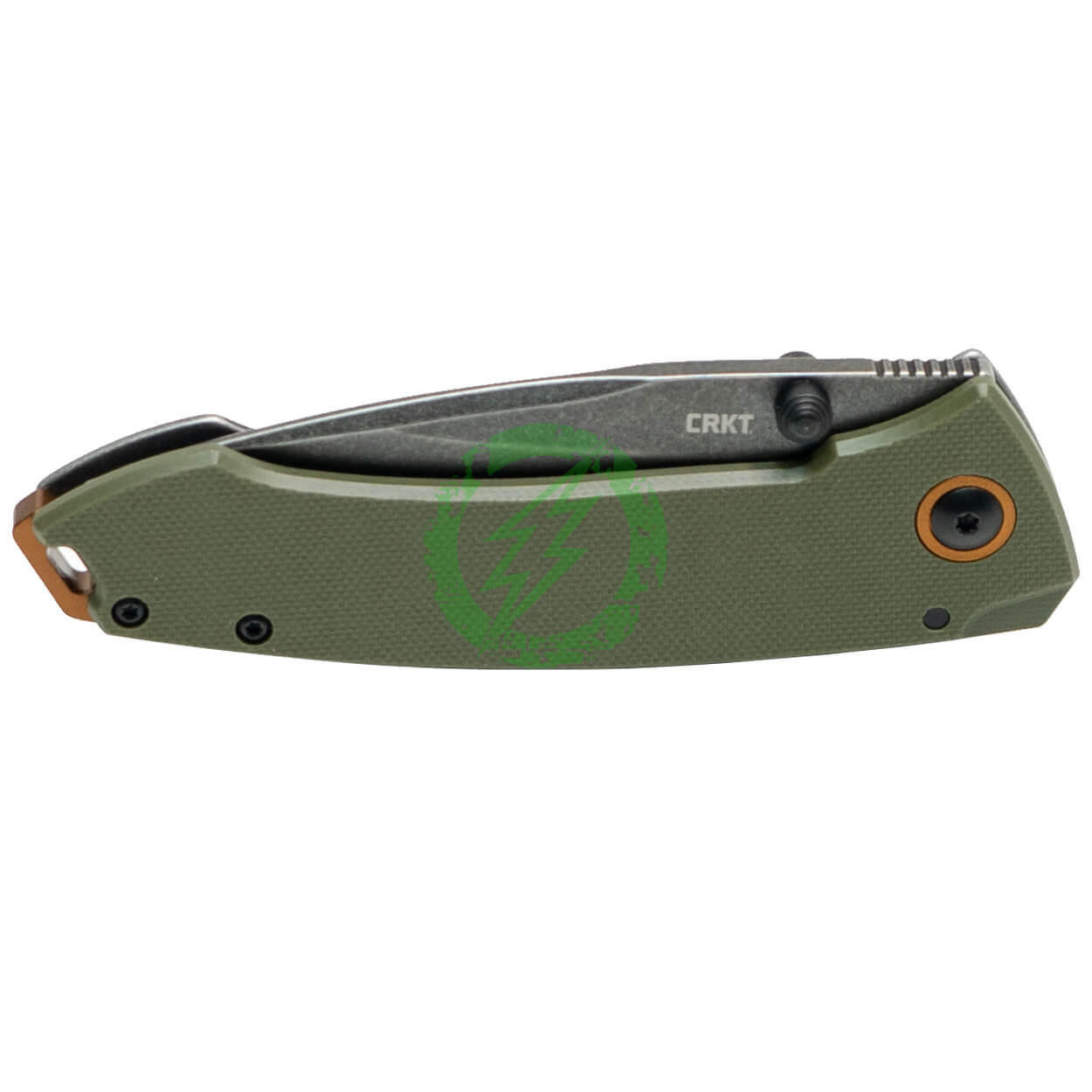 CRKT Tuna OD Green Folding Blade Knife