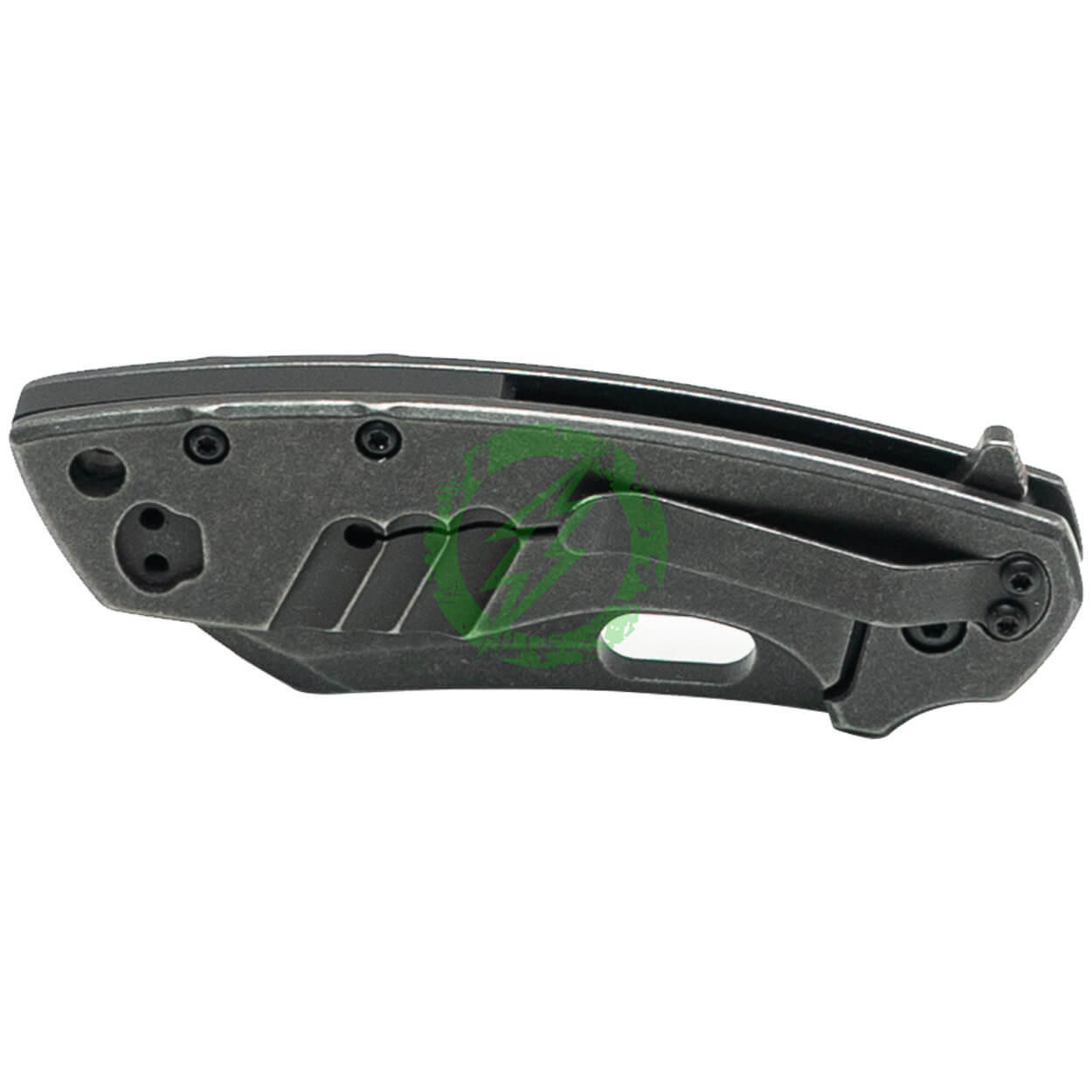 CRKT (Columbia River Knife Tool) CRKT Pilar Large Folding Blade Knife with Stonewashed Finish 