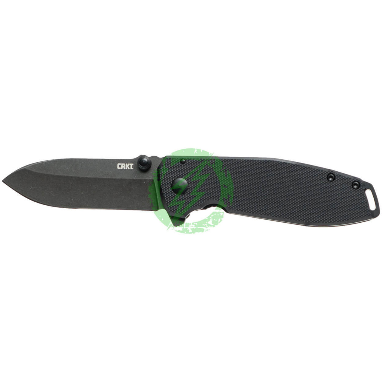 CRKT (Columbia River Knife Tool) CRKT Squid XM Black Folding Blade Knife with G10 Handle 