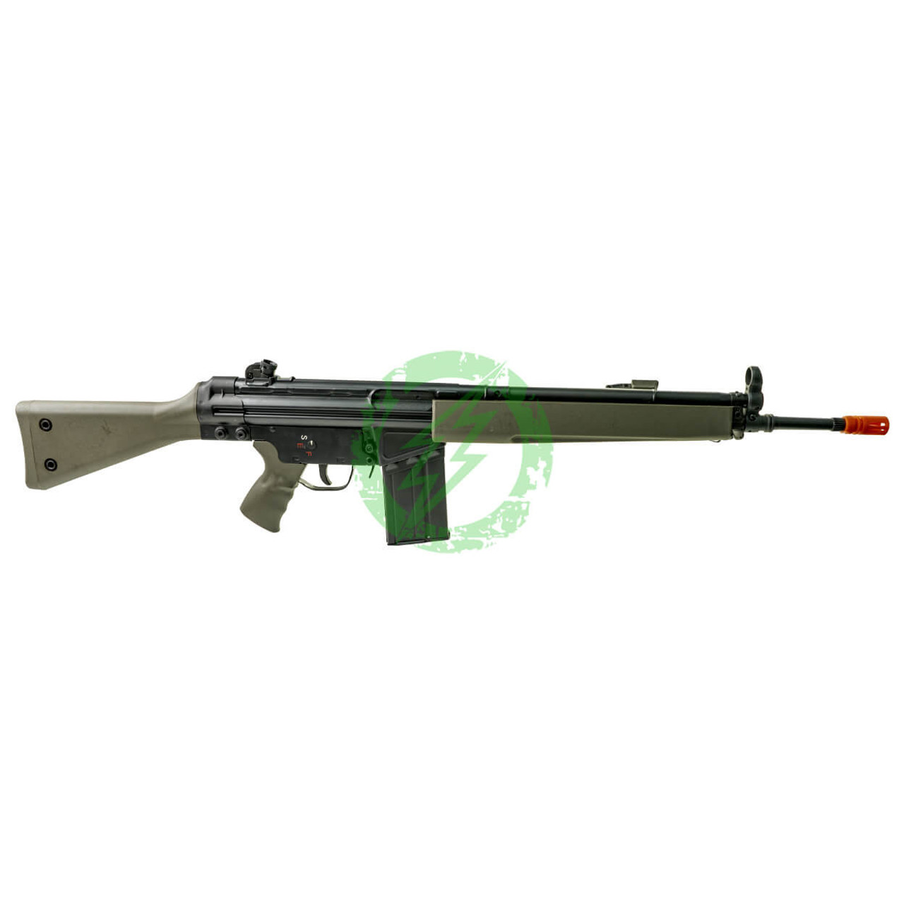  LCT LC-3A3 Full Size Steel Airsoft AEG | OD Green 