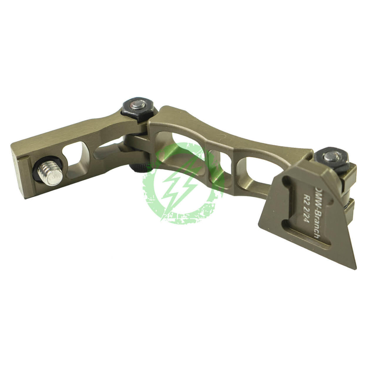  Oakwood Machine Works The Branch PVS-14 Rotational J Arm Mount | Black or Tan 