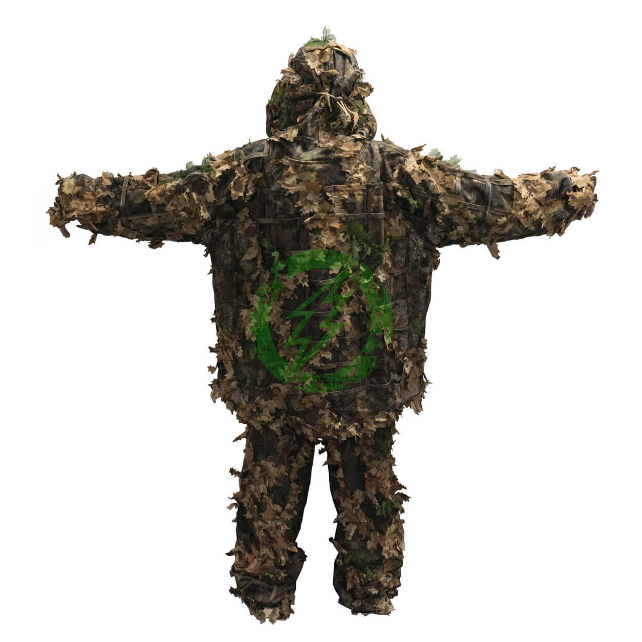  Kicking Mustang KMCS Ghillie Suit 4.1 Dark Forest Back View