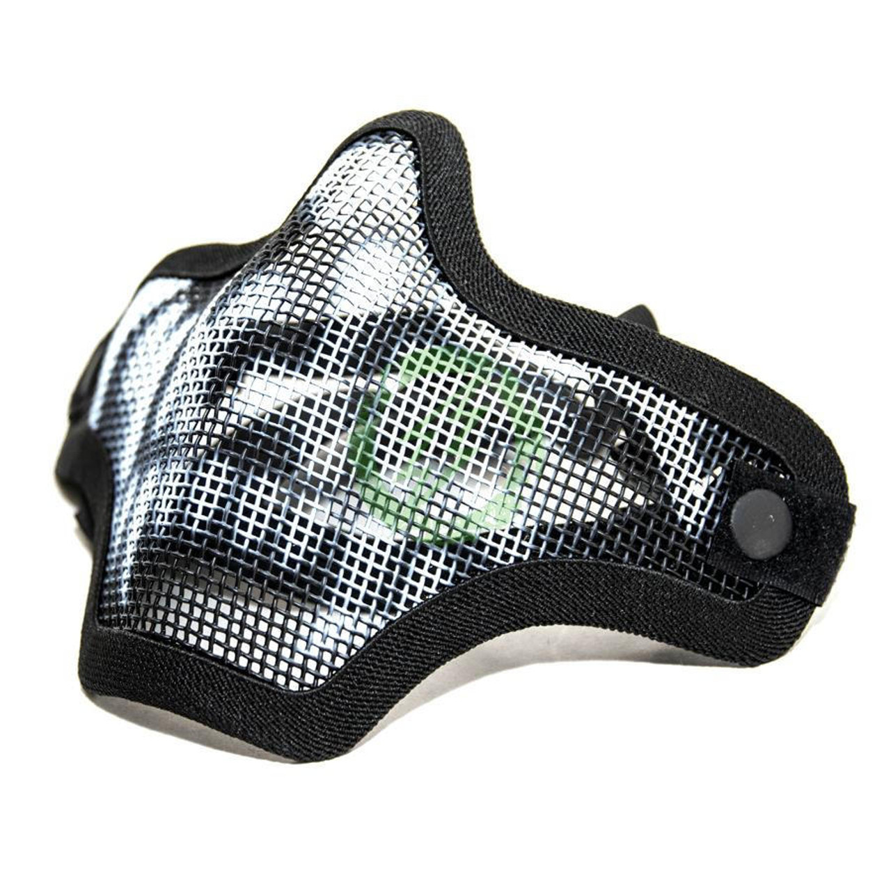  Matrix Iron Face Carbon Steel Mesh "Striker V1" Lower Half Mask 