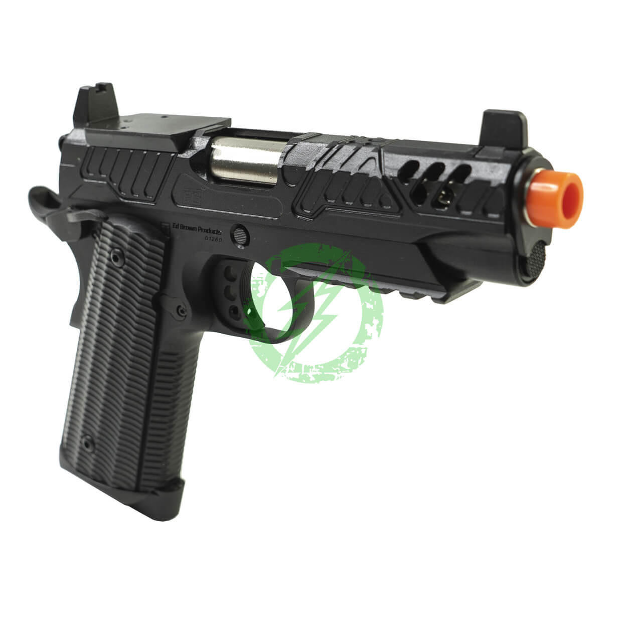 ピース921 PTS ZEV/ED Brown EB1911 Standard Airsoft Pistol