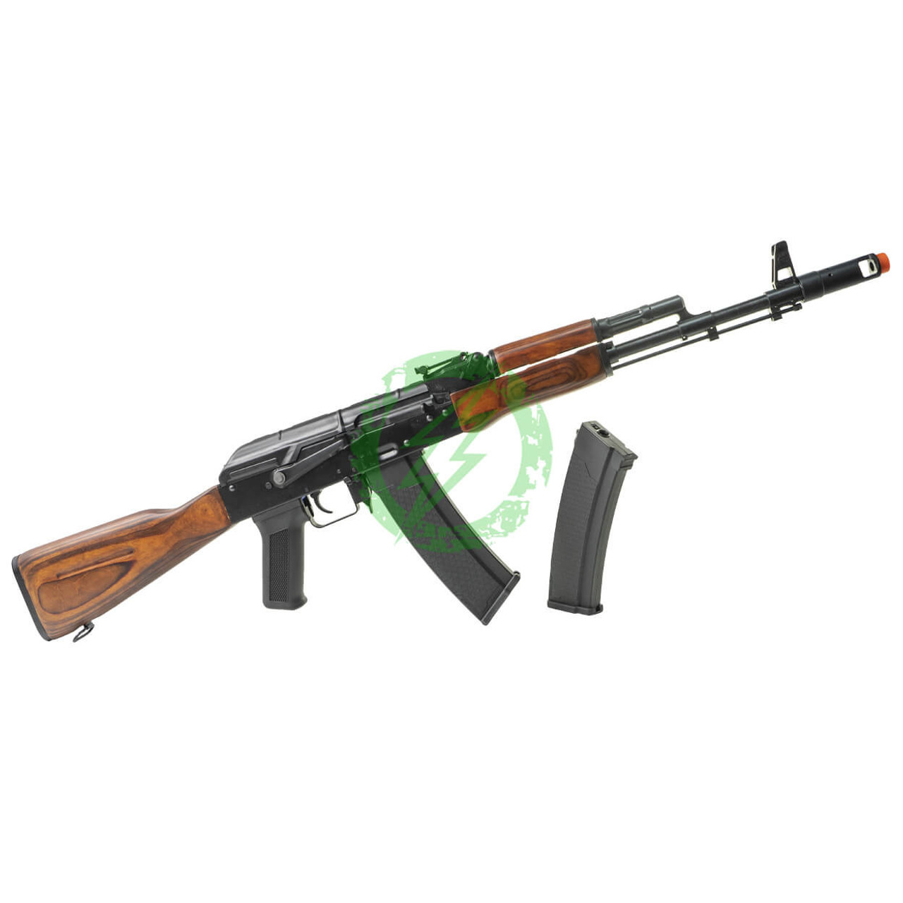  Specna Arms SA-J02 EDGE ASTER V3 Series AK Airsoft Rifle Carbine with Wood Furniture 
