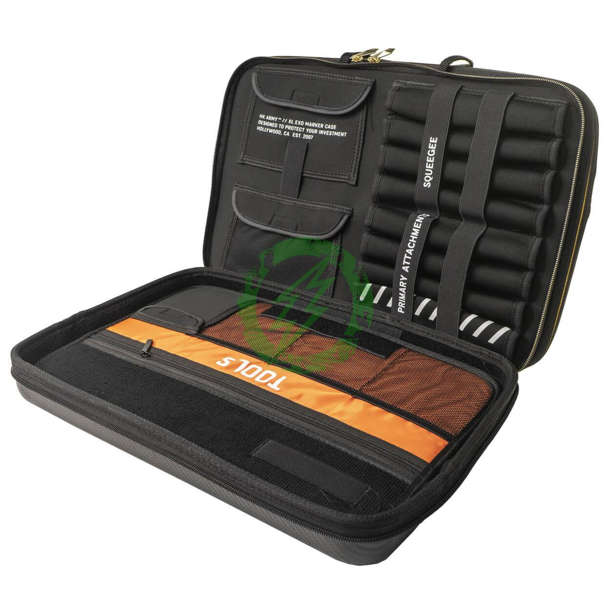  HK Army EXO XL Marker Case 2.0 Black Carbon Fiber 