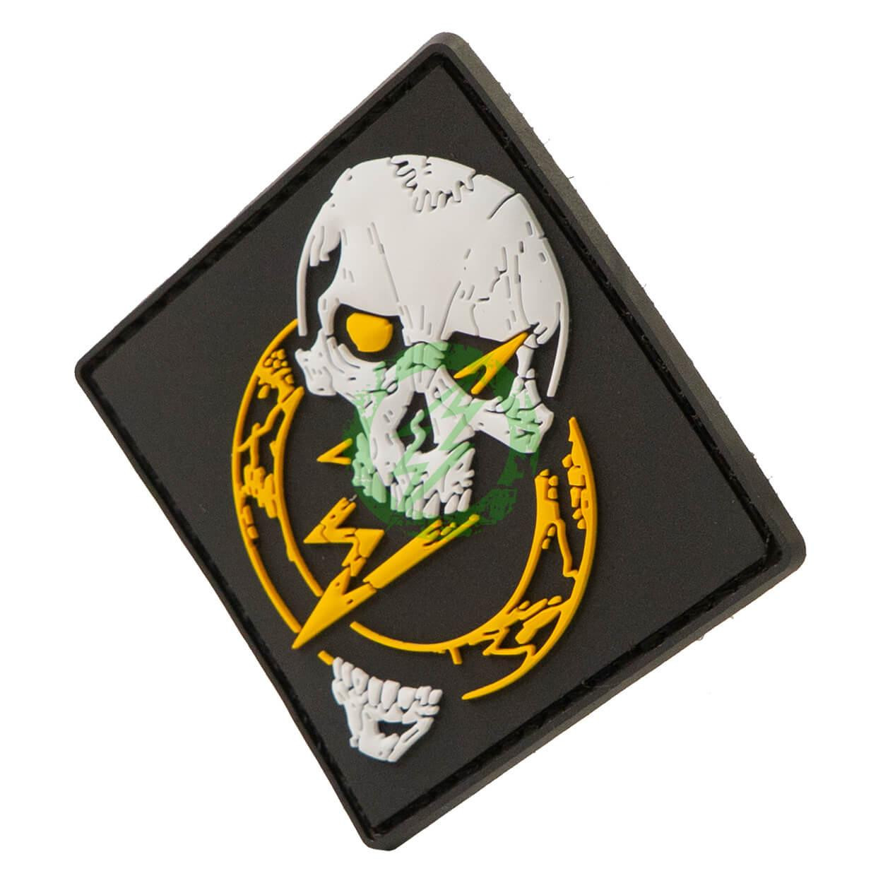 Amped Airsoft Skull Bolt PVC Patch | Tactical Design