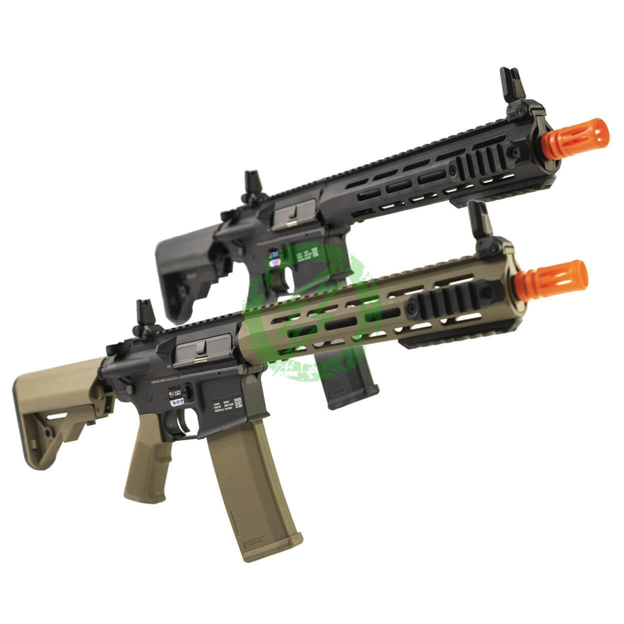  Specna Arms SA-F03 FLEX GATE X-ASR Series M4 SBR AEG 9" M-LOK | Black and Half-Tan 